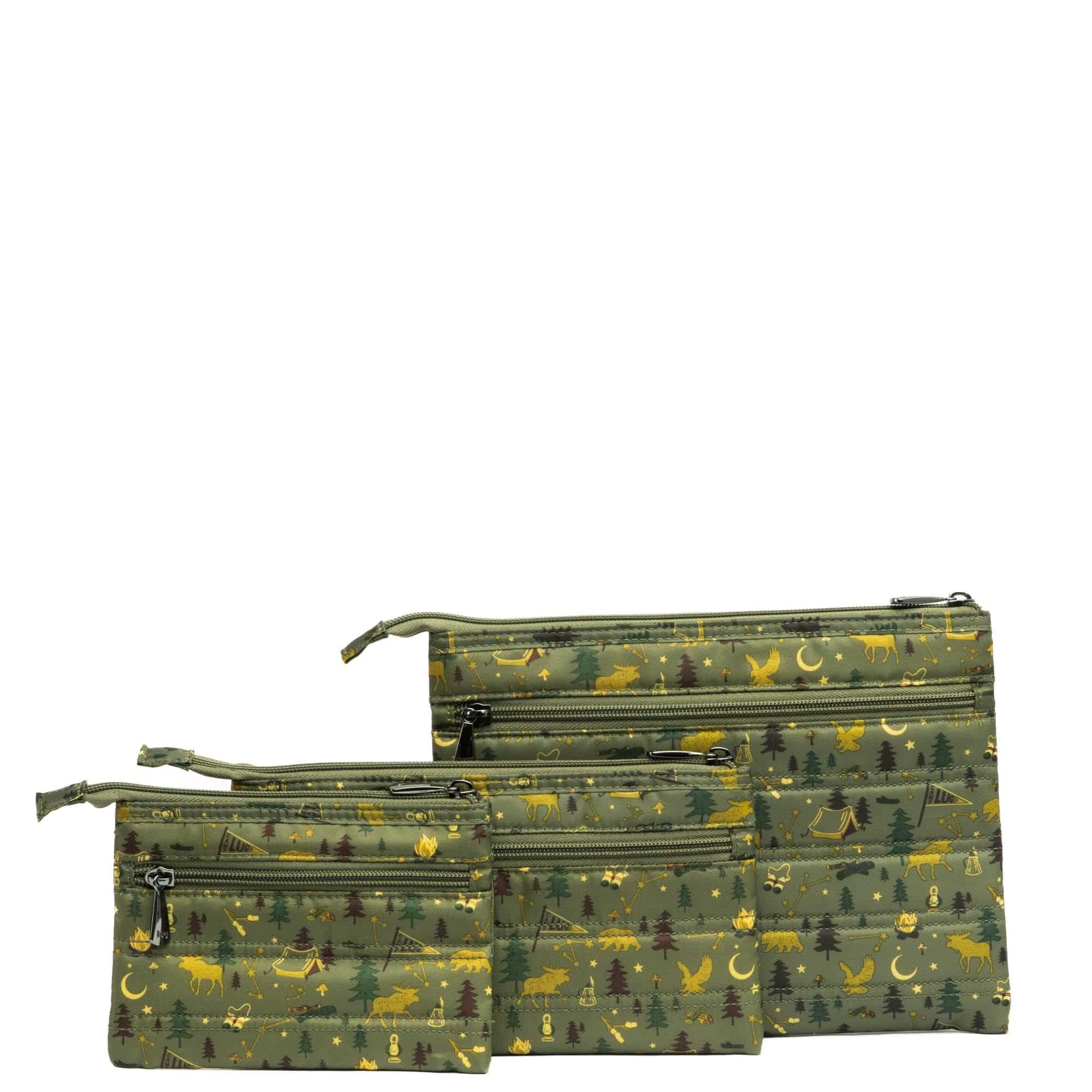Transport 3pc Storage Envelopes - CAMP GREEN - Transport_3PC_CampGreen_04