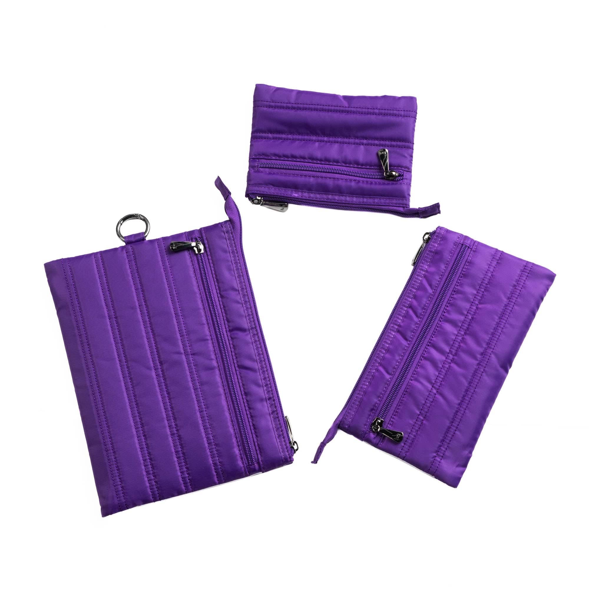 Transport 3pc Storage Envelopes - GRAPE PURPLE - Transport_3PC_GrapePurple_06