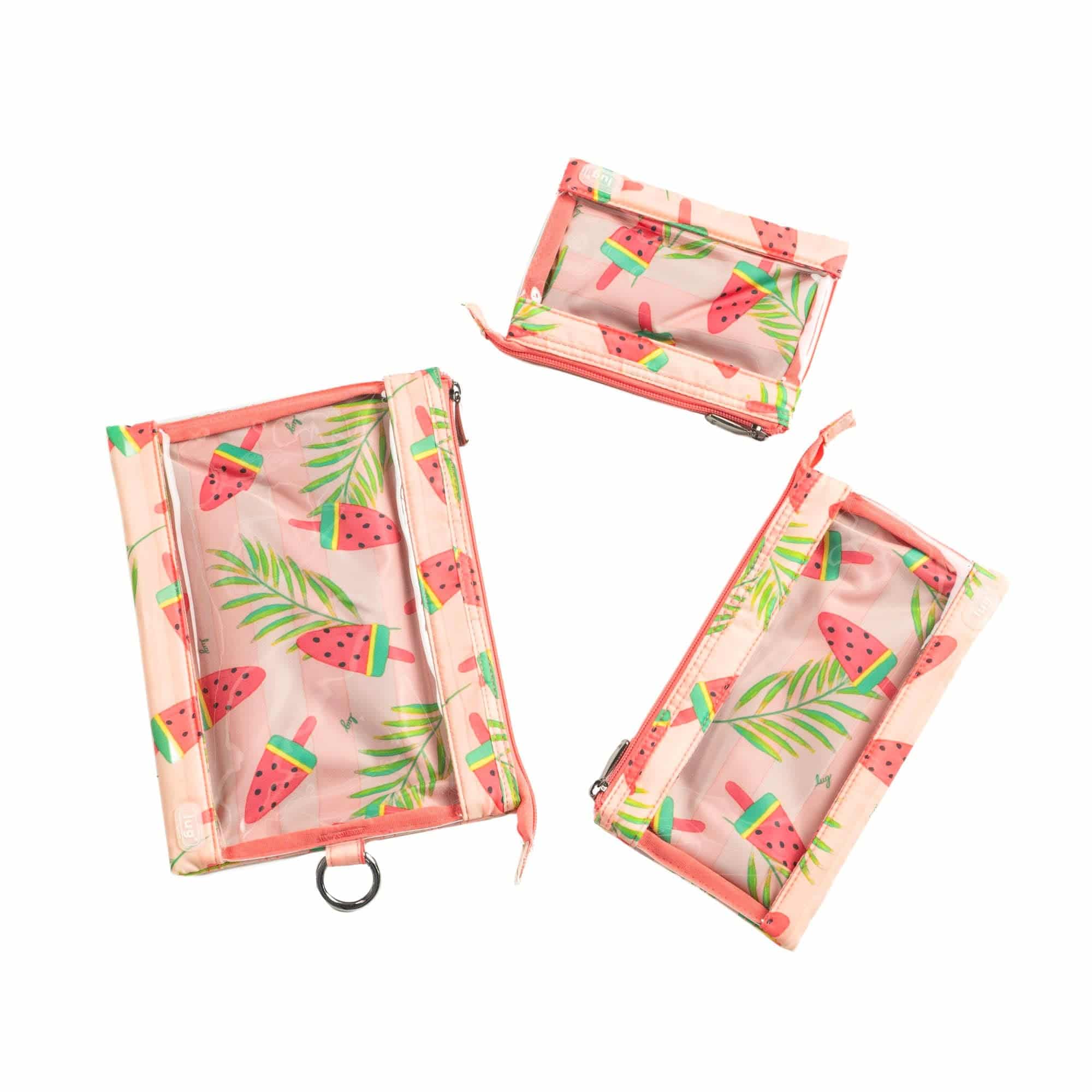 Transport 3pc Storage Envelopes - POPSICLE PINK - Transport_3PC_PopsiclePink_05