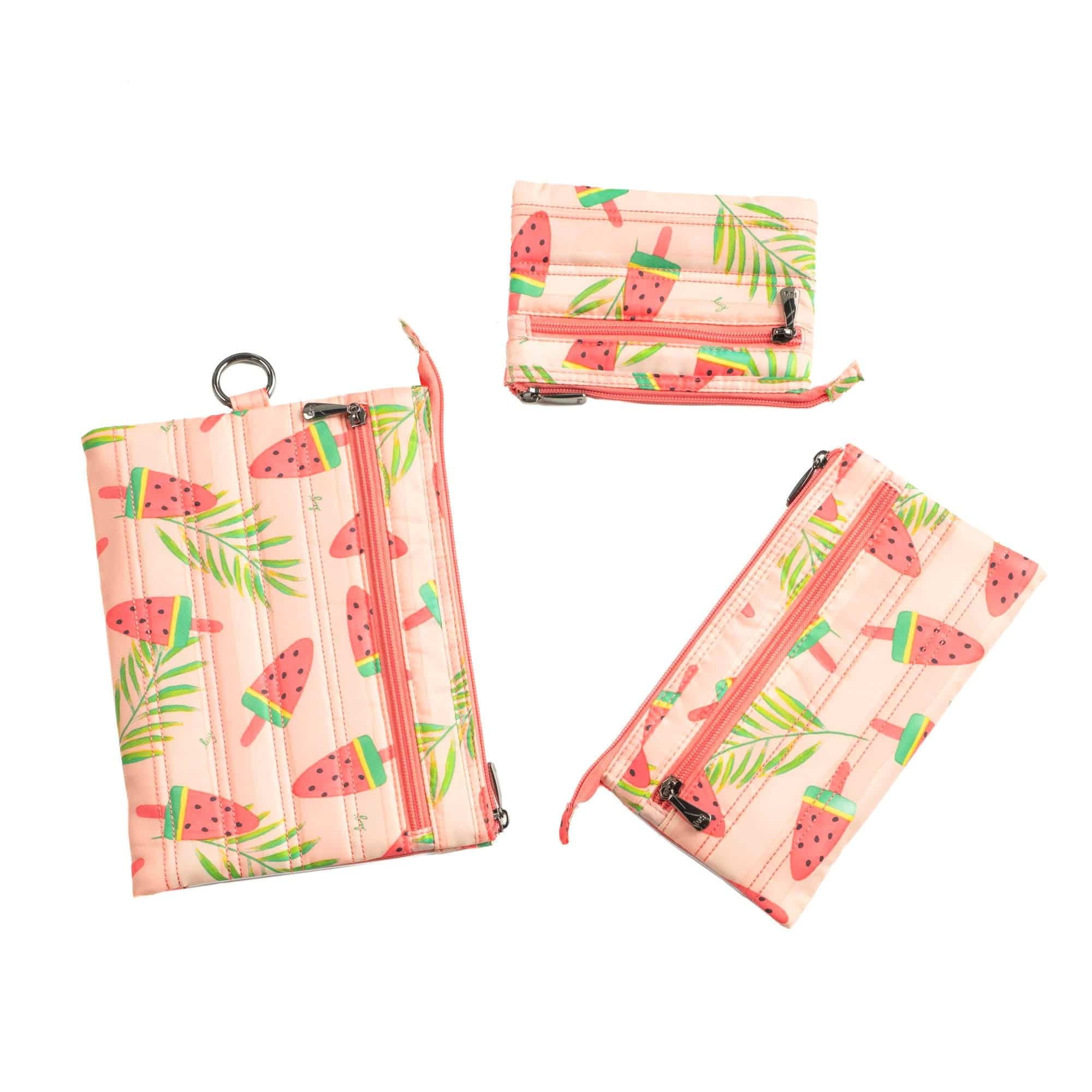 Transport 3pc Storage Envelopes - POPSICLE PINK - Transport_3PC_PopsiclePink_06