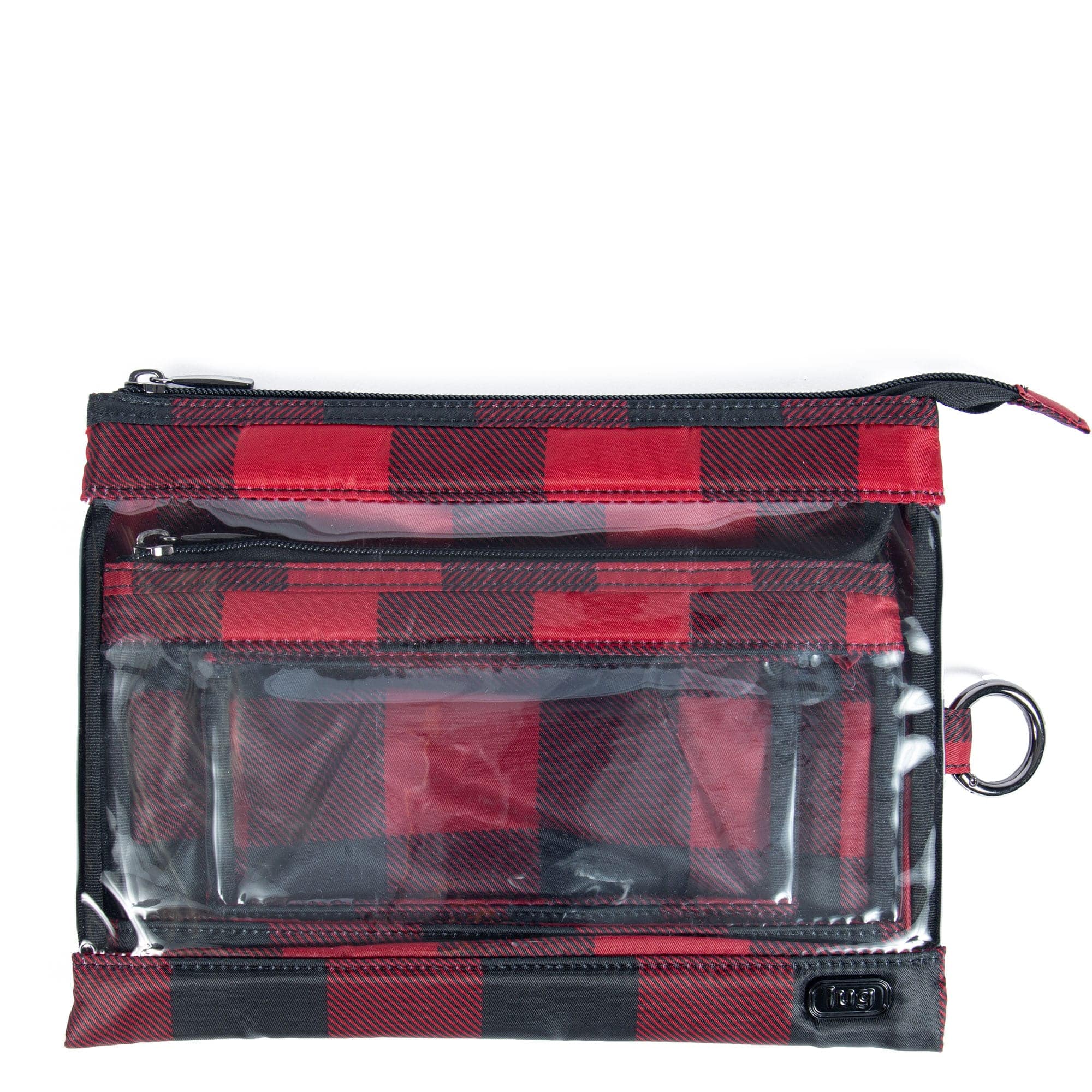 Transport 3pc Storage Envelopes - BUFFALO CHECK RED - Transport_BuffaloCheckRed_01