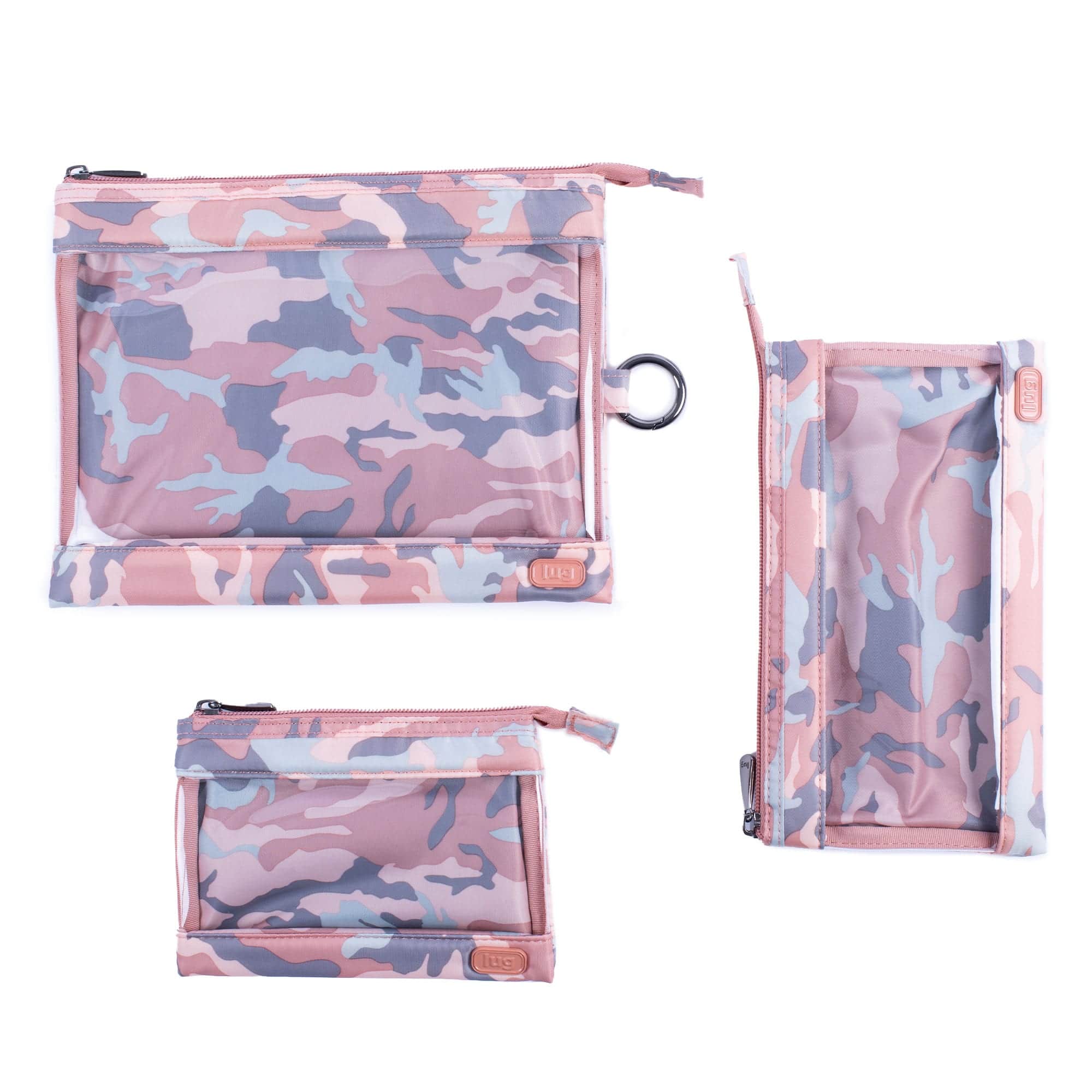 Transport 3pc Storage Envelopes - CAMO ROSE - Transport_CamoRose_01a