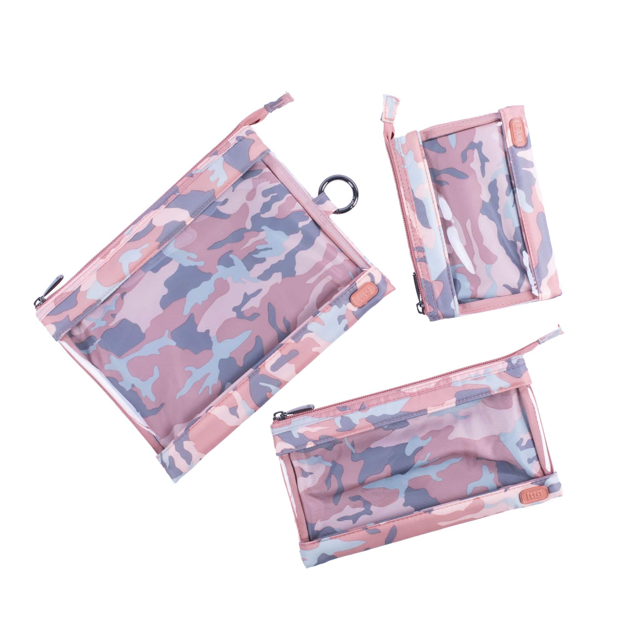 Transport 3pc Storage Envelopes - CAMO ROSE - Transport_CamoRose_01b