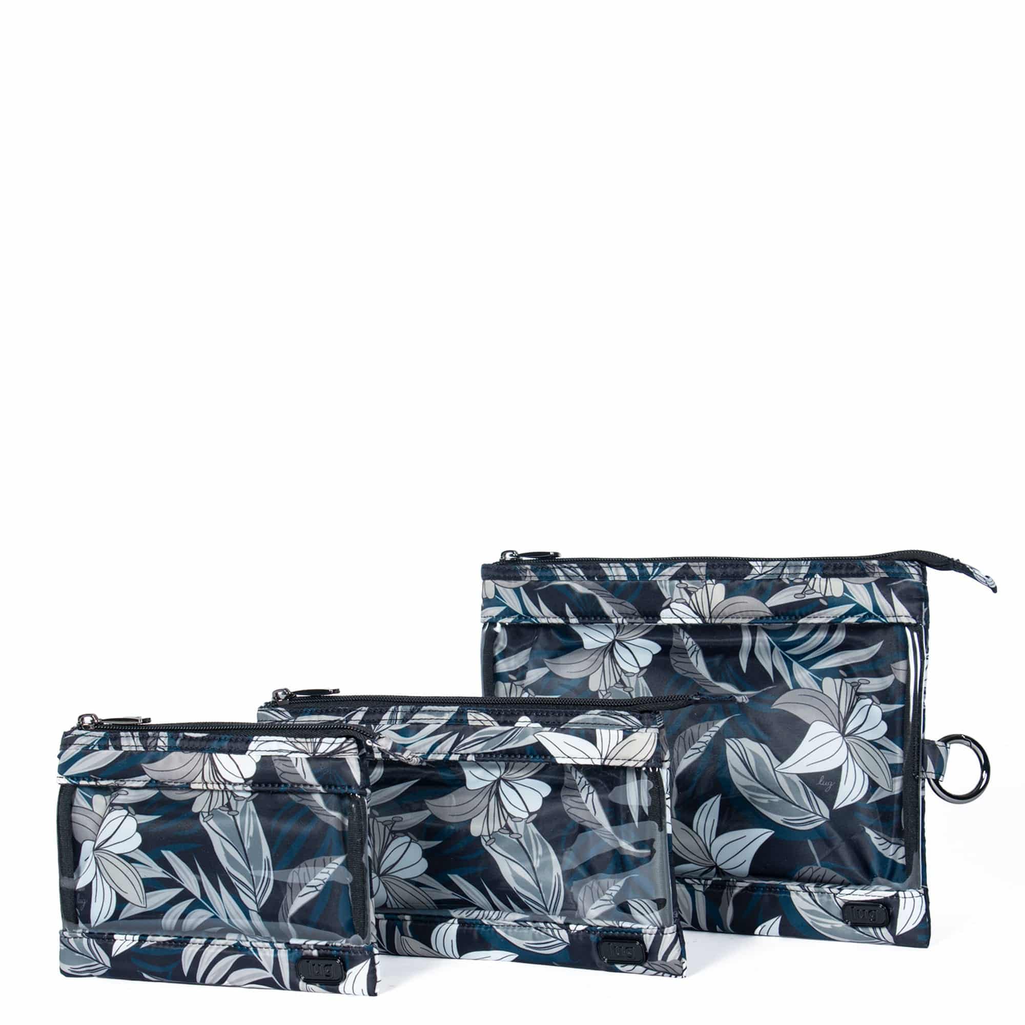 Transport 3pc Storage Envelopes - LILY BLACK - Transport_LilyGrey_02