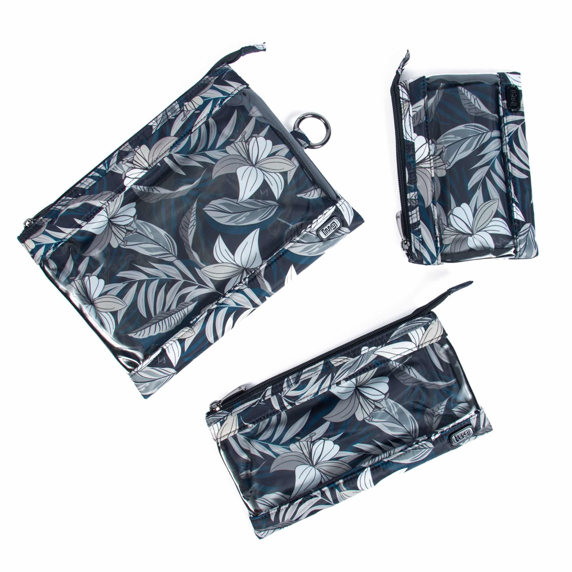 Transport 3pc Storage Envelopes - LILY BLACK - Transport_LilyGrey_04