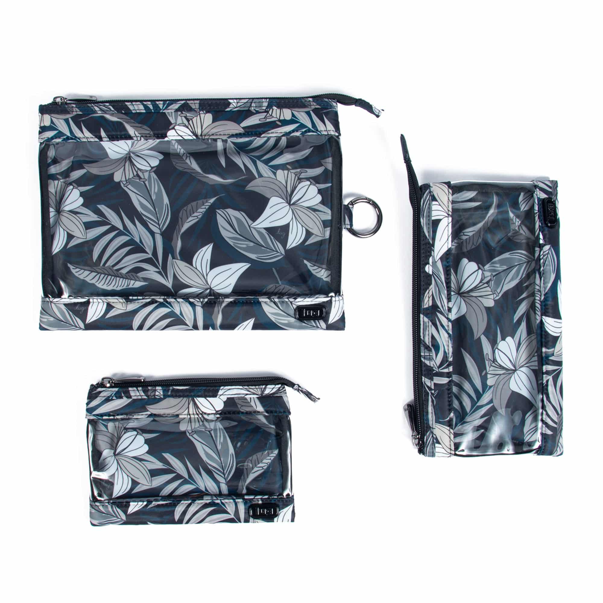 Transport 3pc Storage Envelopes - LILY BLACK - Transport_LilyGrey_05