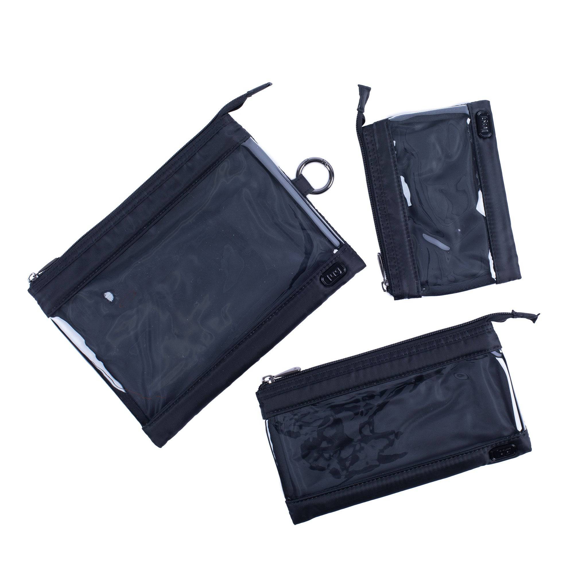 Transport 3pc Storage Envelopes - MIDNIGHT BLACK - Transport_MidnightBlack_01b