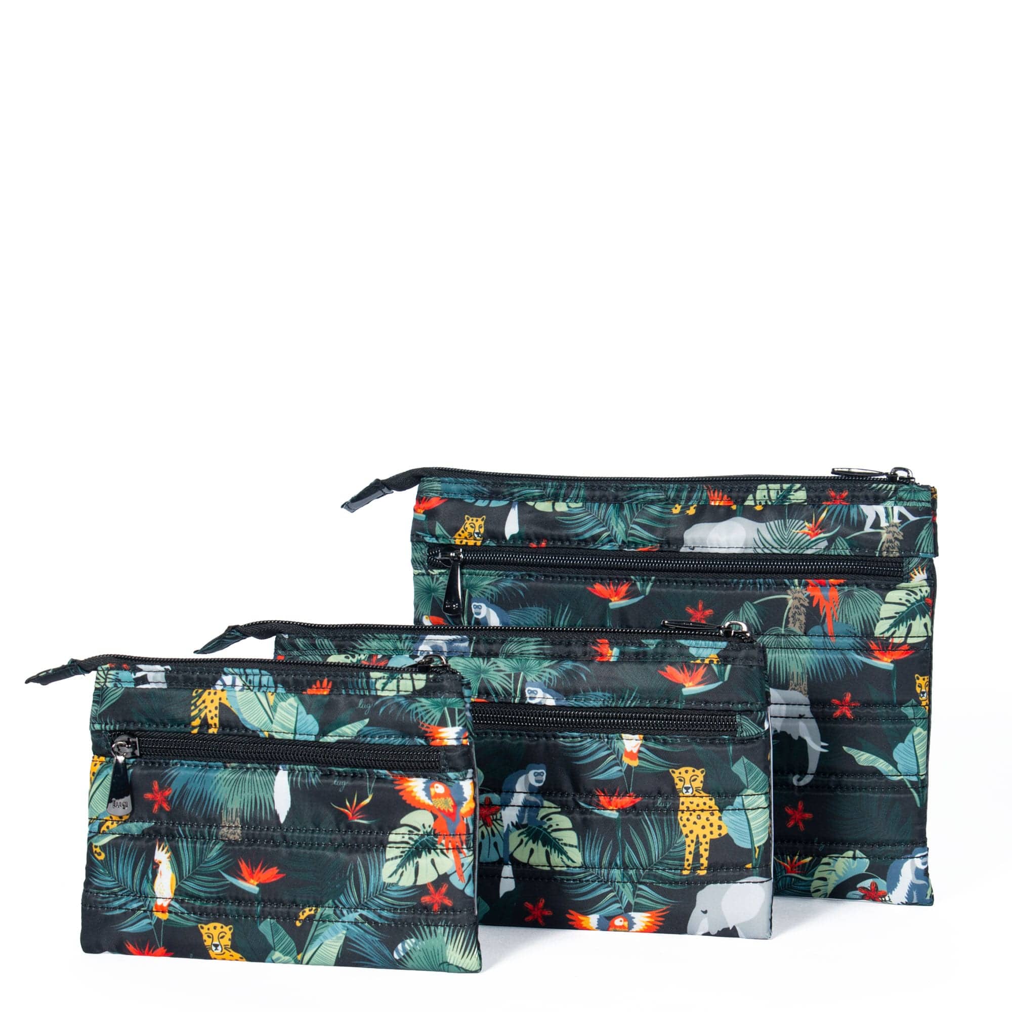 Transport 3pc Storage Envelopes - WILDLIFE BLACK - Transport_WildlifeBlack_03
