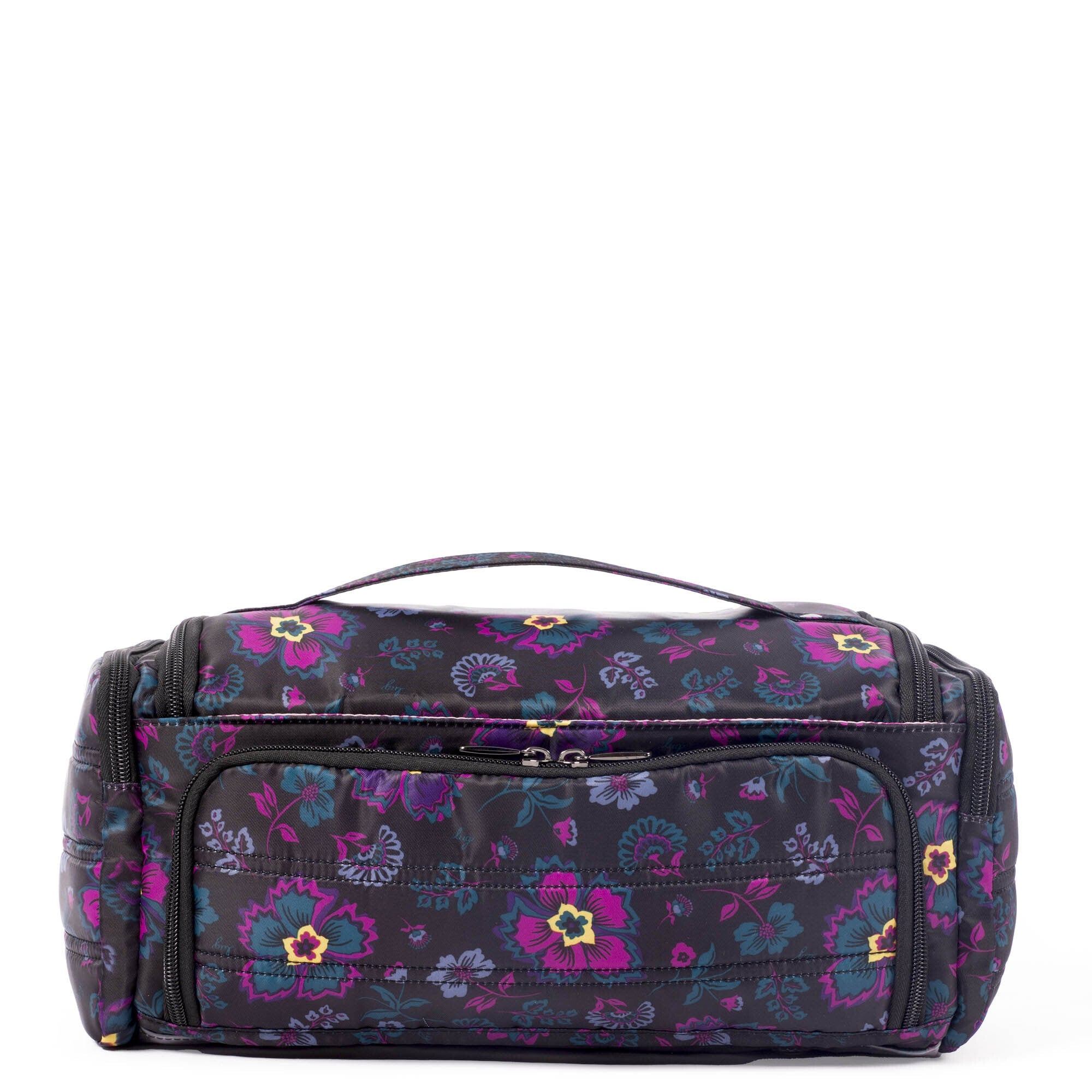 Trolley XL Cosmetic Case - BOHO FLORAL BLACK - Trolley-XL_BohoFloralBlack_04