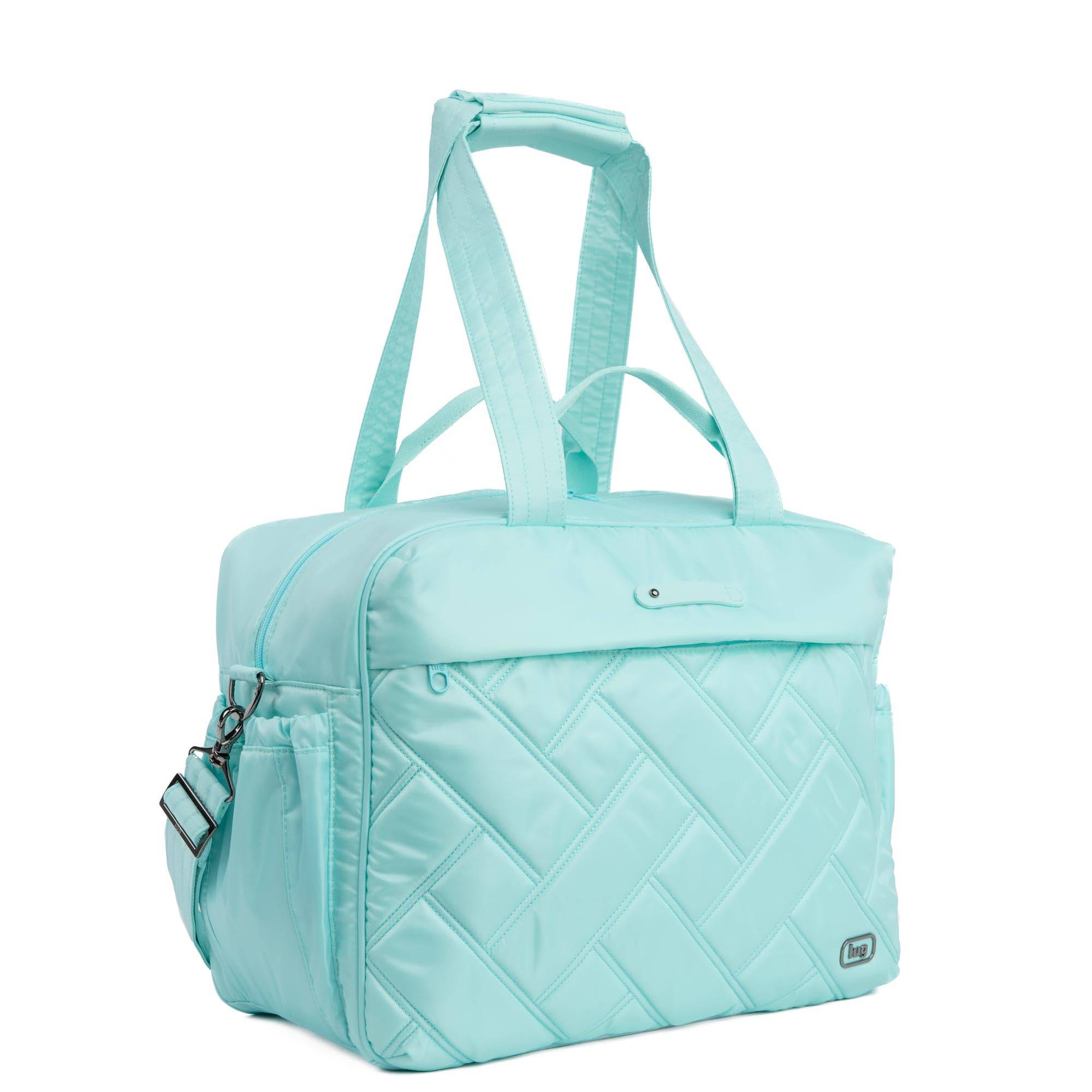 Trolley Bus Duffel Bag - AQUAMARINE - TrolleyBus_Aquamarine_02