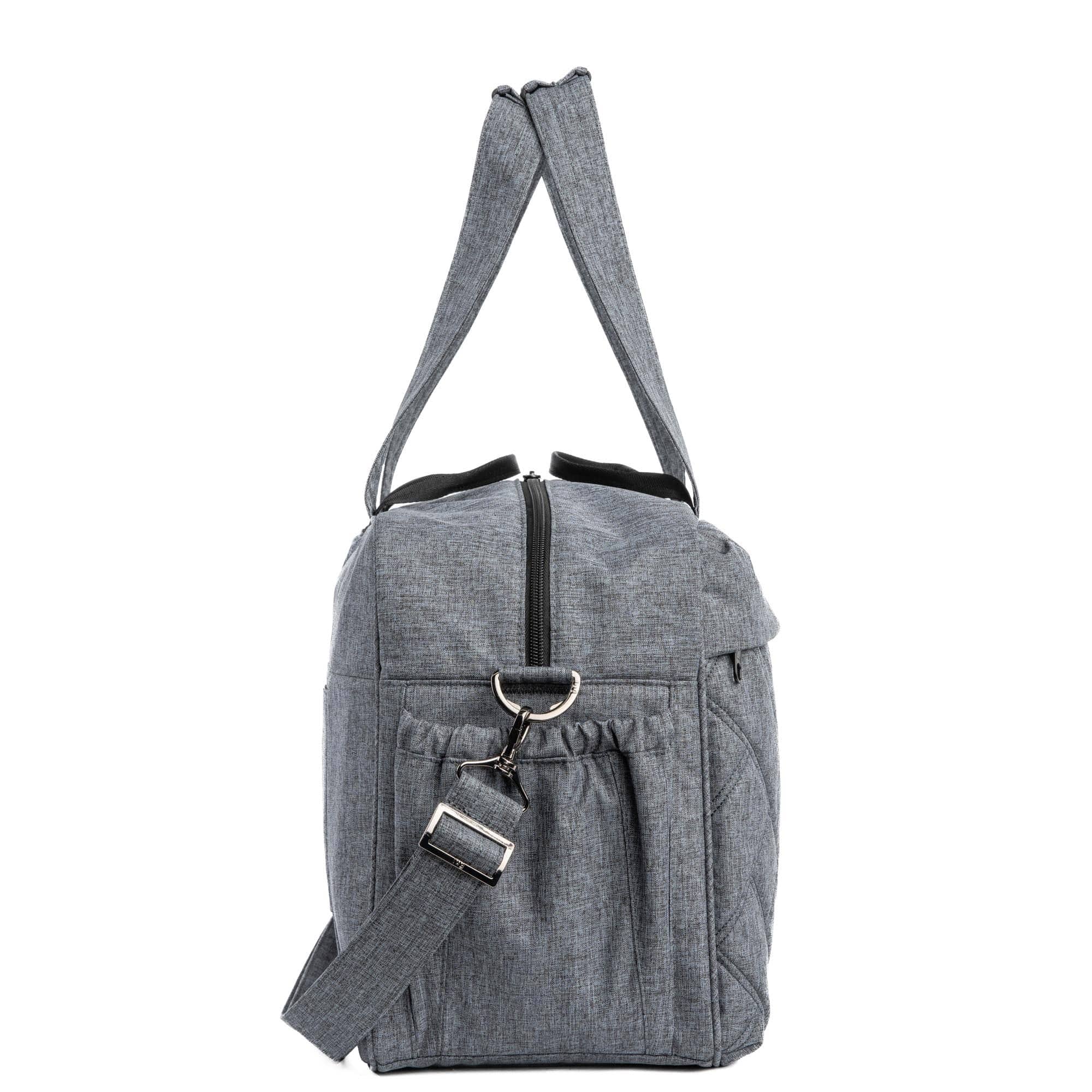 Trolley Bus Duffel Bag - HEATHER GREY - TrolleyBus_HeatherGrey_03