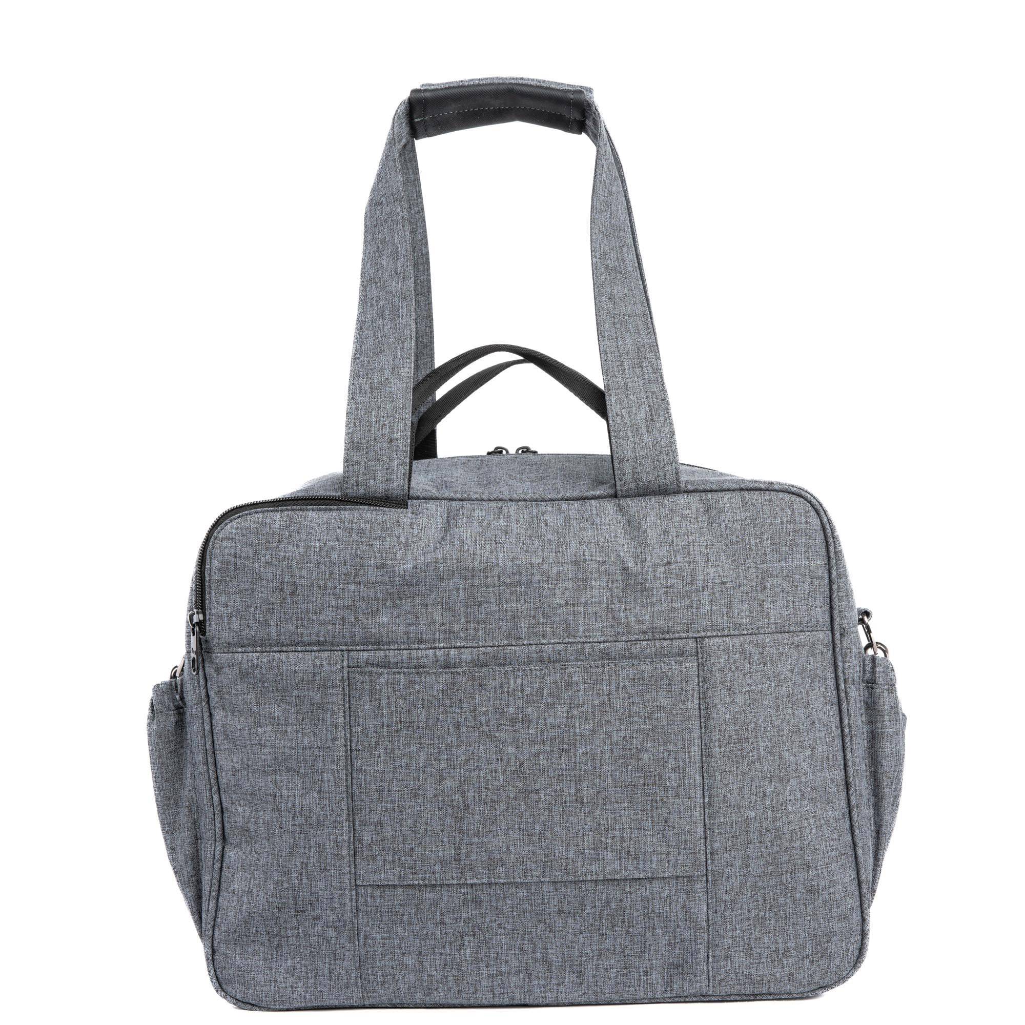 Trolley Bus Duffel Bag - HEATHER GREY - TrolleyBus_HeatherGrey_04