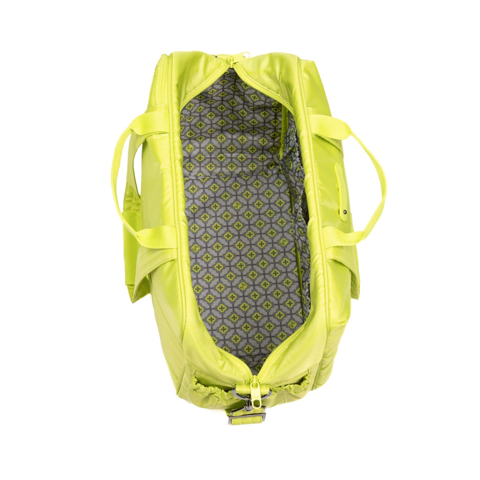 Trolley Bus Duffel Bag - LEMON LIME - TrolleyBus_LemonLime_05
