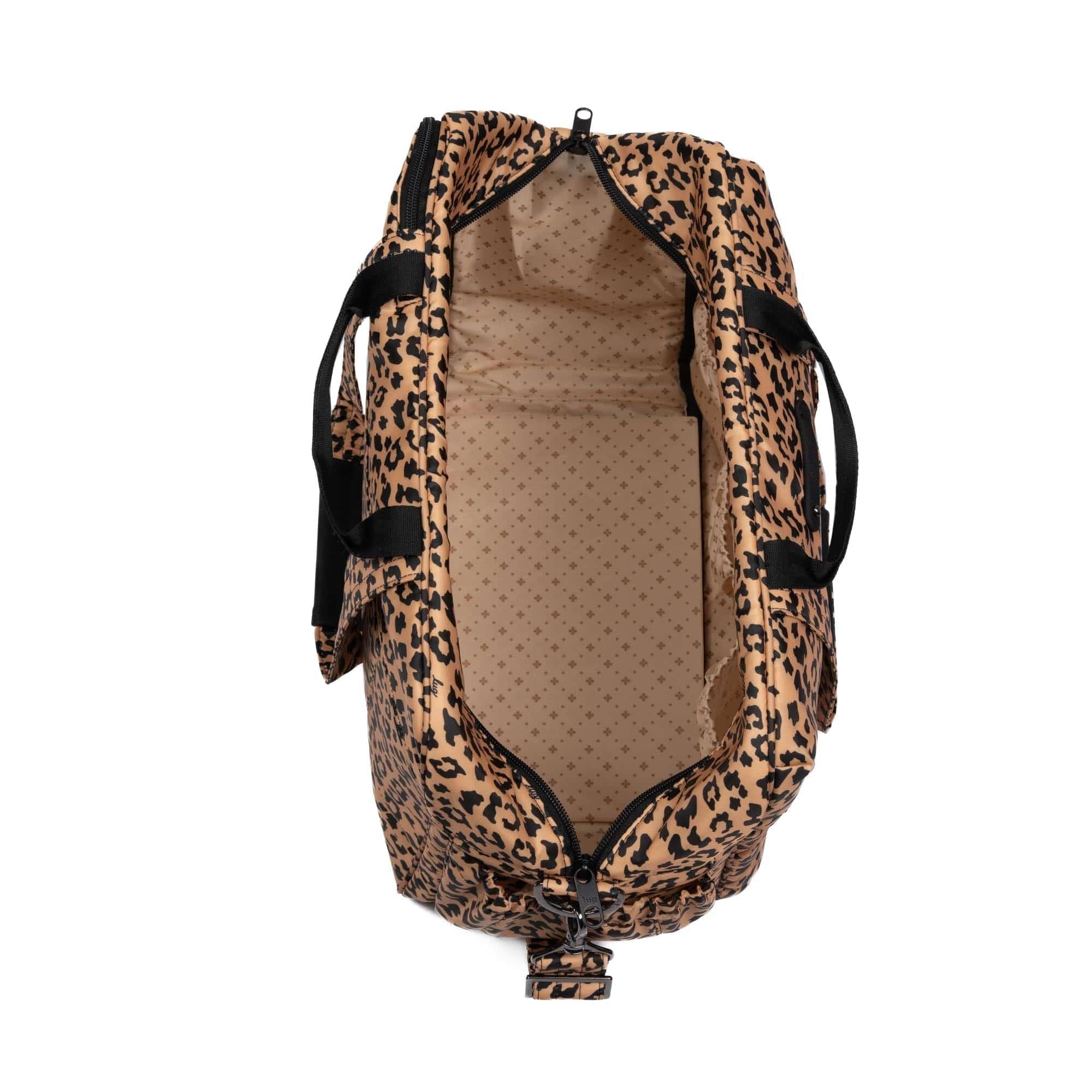 Trolley Bus Duffel Bag - SPOTTED LEOPARD - TrolleyBus_SpottedLeopard_05