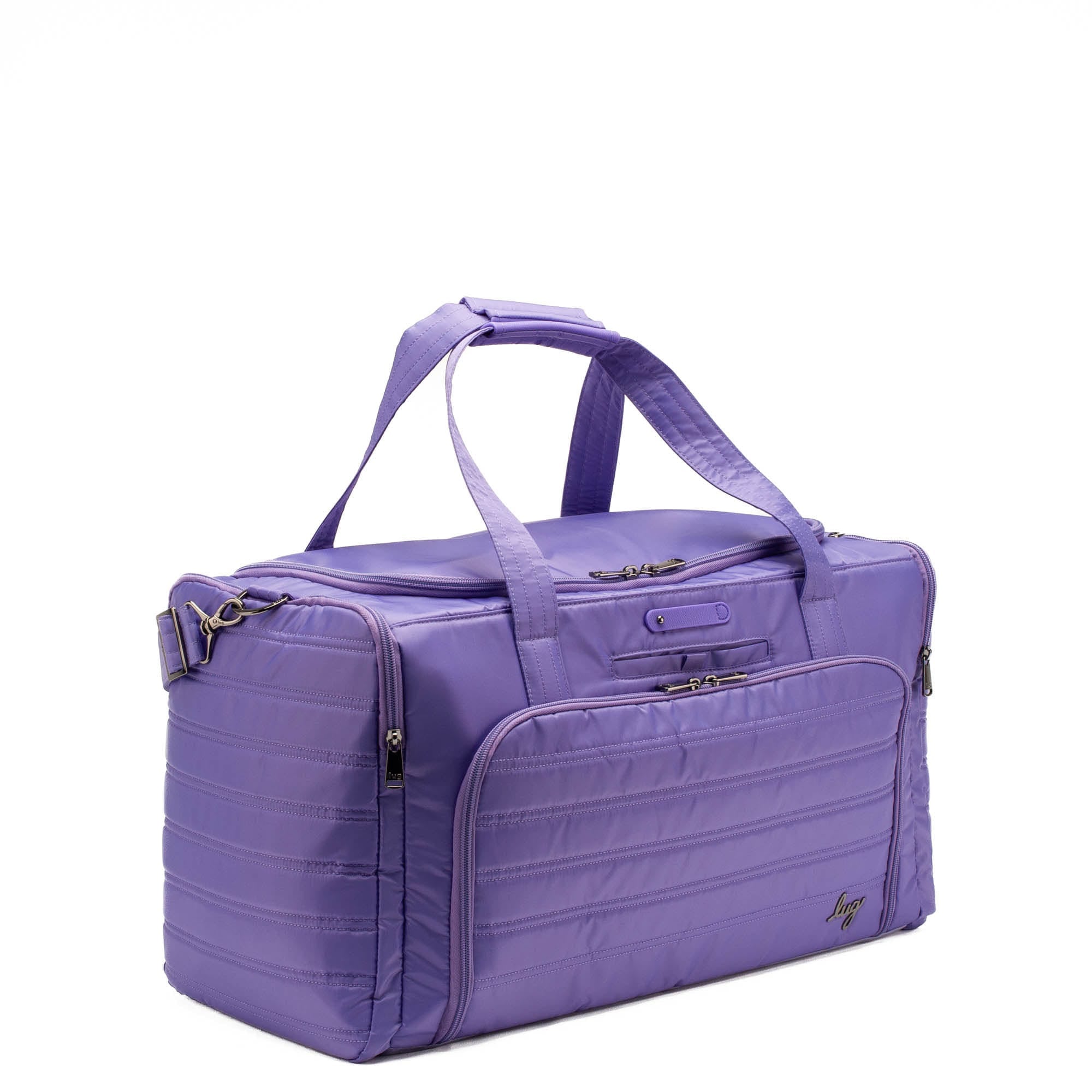 Trolley Duffel Bag - AMETHYST PURPLE - TrolleyDuffel_AmethystPurple_02