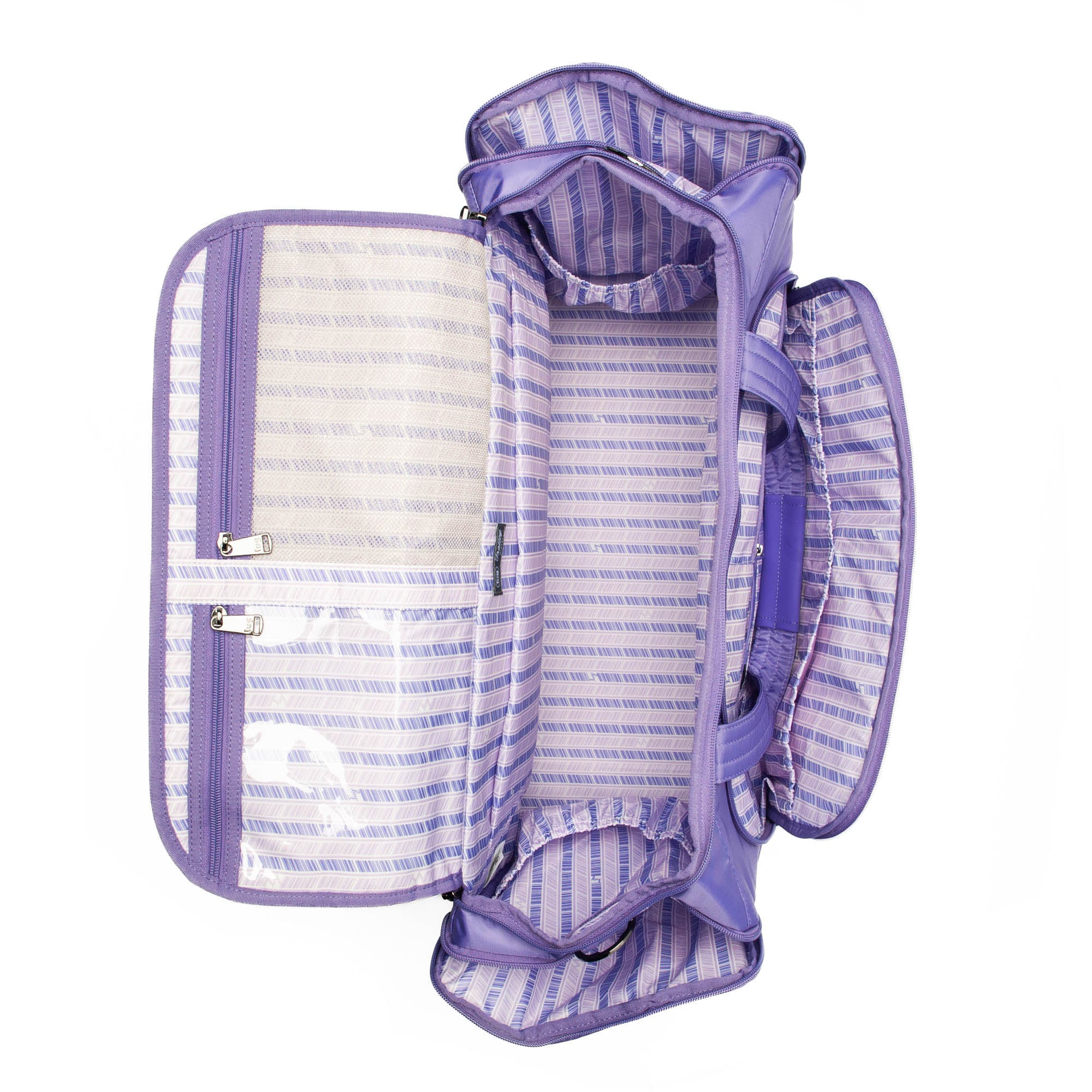 Trolley Duffel Bag - AMETHYST PURPLE - TrolleyDuffel_AmethystPurple_05