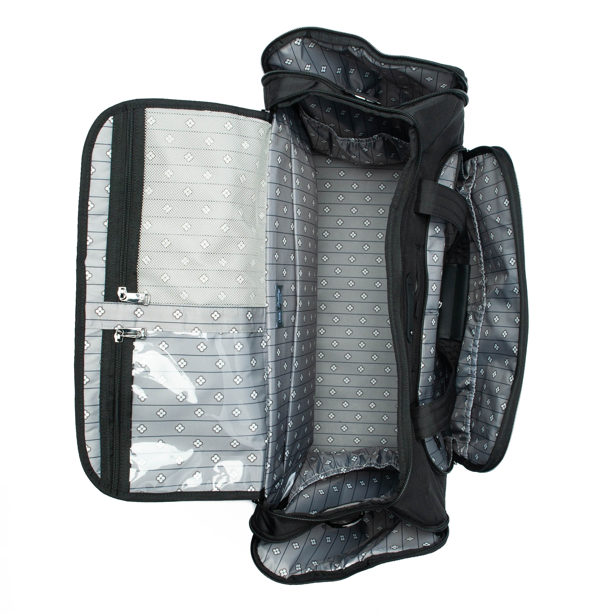 Trolley Duffel Bag - BRUSHED BLACK - TrolleyDuffel_BrushedBlack_05