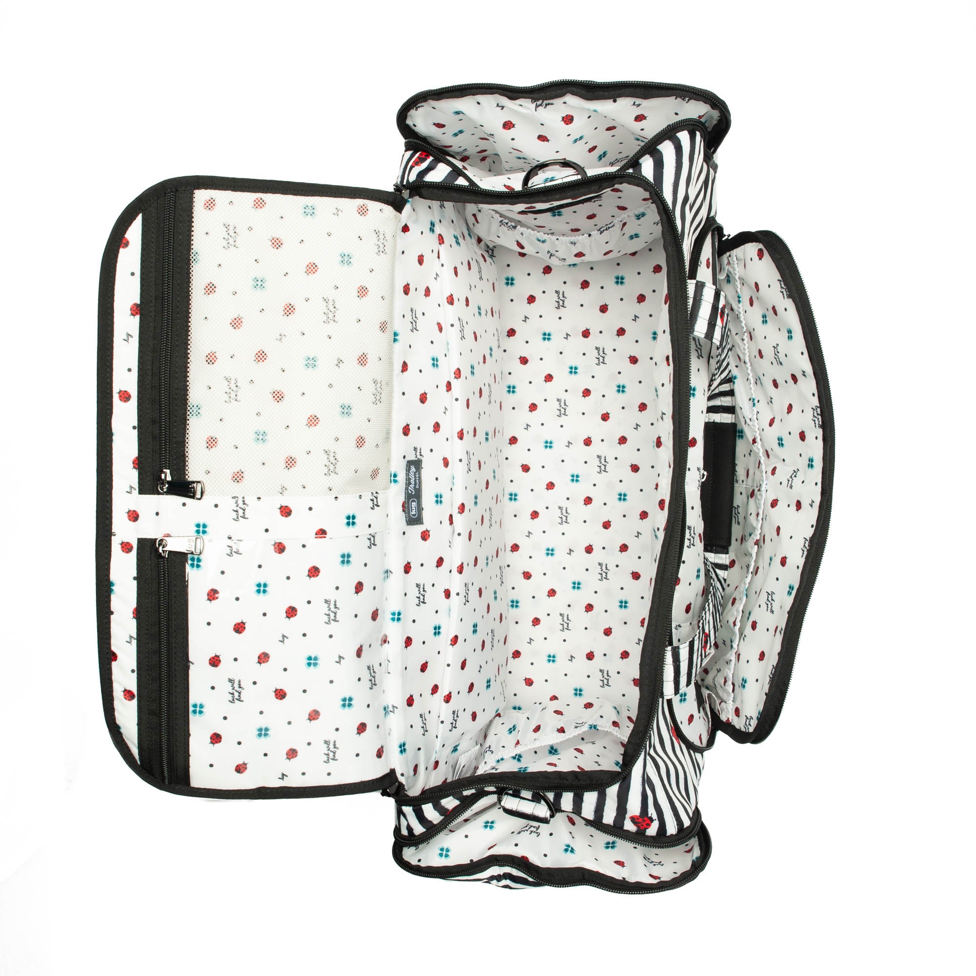 Trolley Duffel Bag - LADYBUG LANE - TrolleyDuffel_LadybugLane_05