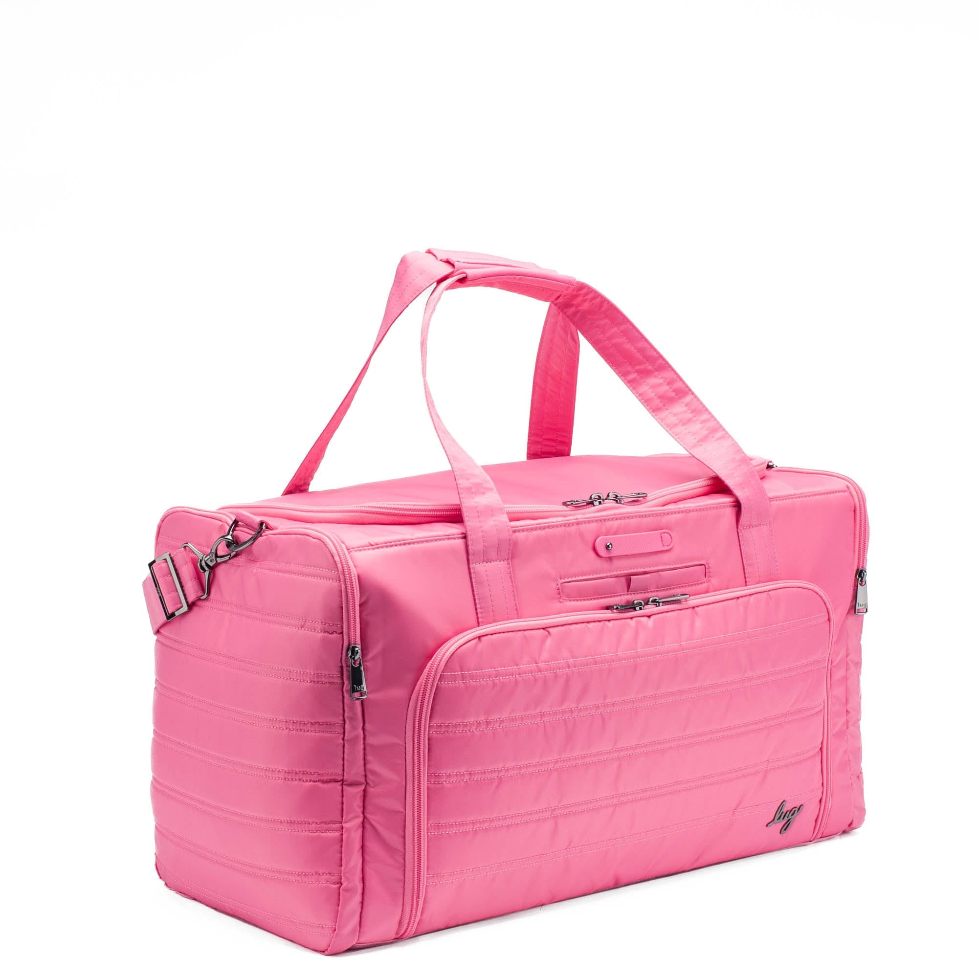 Trolley Duffel Bag - PINK TOURMALINE - TrolleyDuffel_PinkTourmaline_02