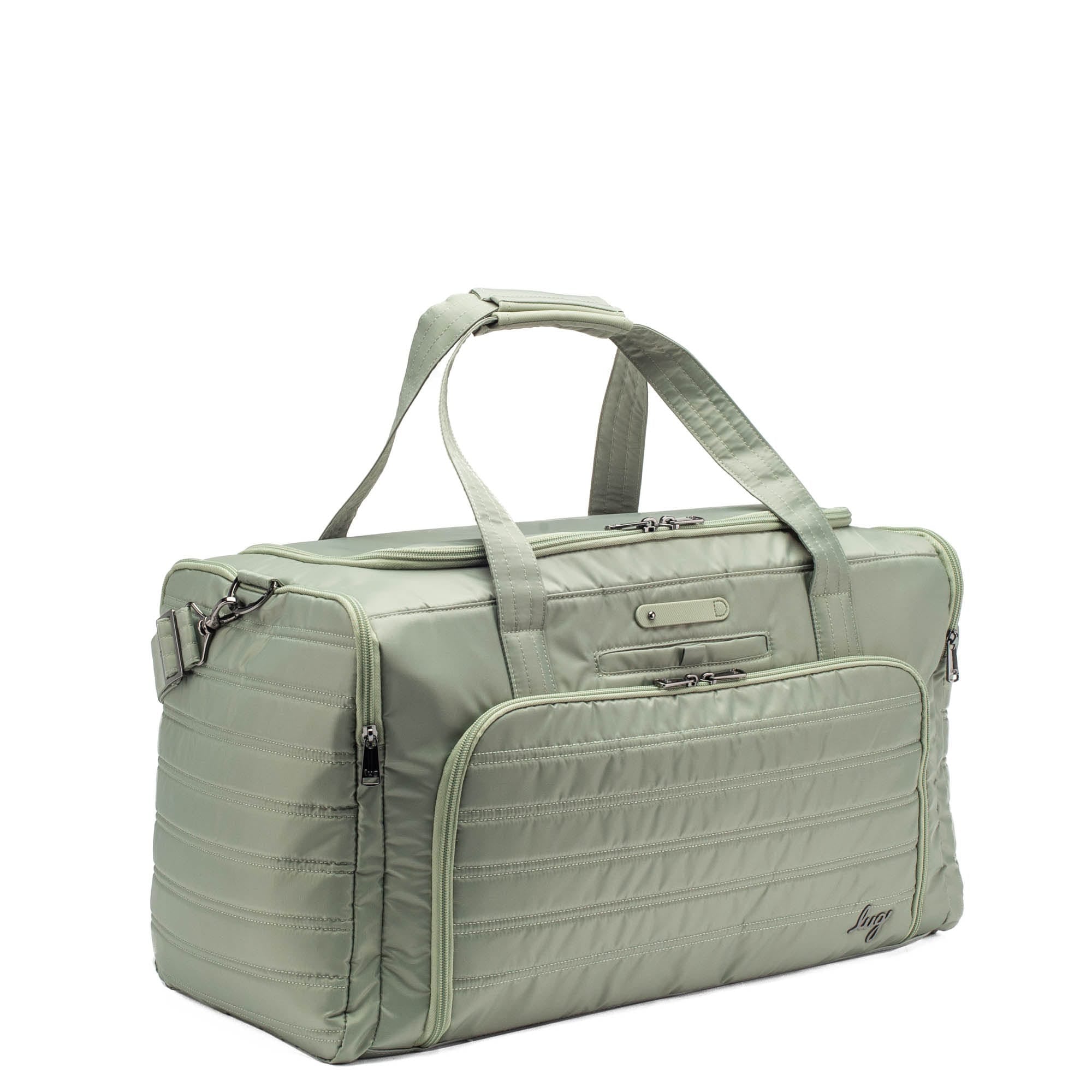 Trolley Duffel Bag - SAGE GREEN - TrolleyDuffel_Sage_02