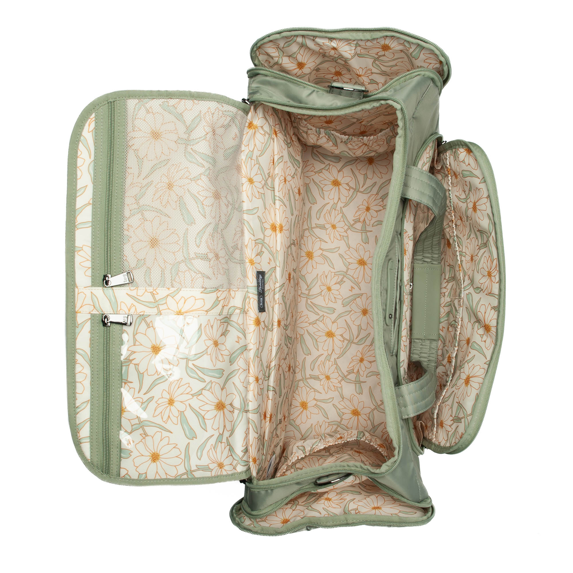 Trolley Duffel Bag - SAGE GREEN - TrolleyDuffel_Sage_05