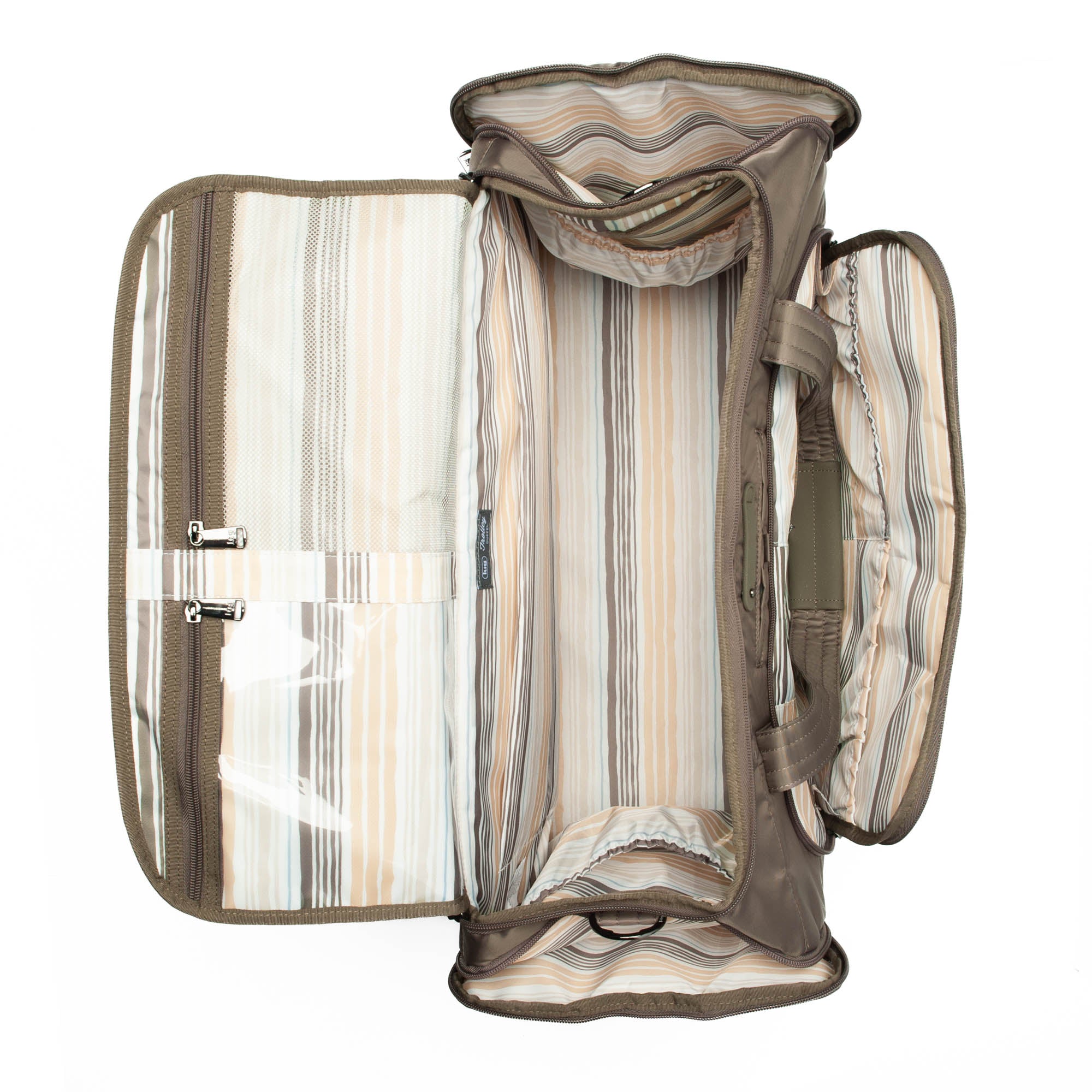 Trolley Duffel Bag - WALNUT BROWN - TrolleyDuffel_Walnut_05