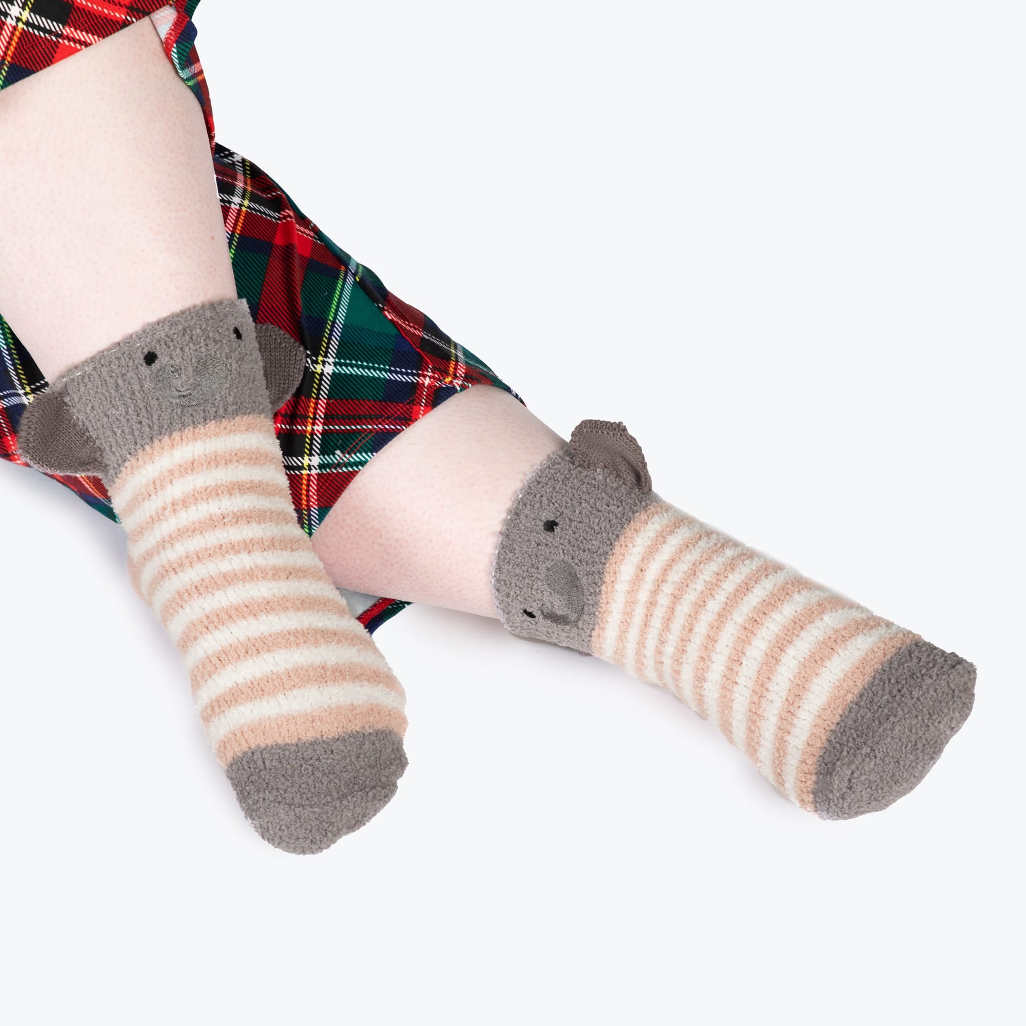 Trolley Friends Socks 2pk - ELEPHANT - TrolleyFriends_Socks2pk_Elephant_02