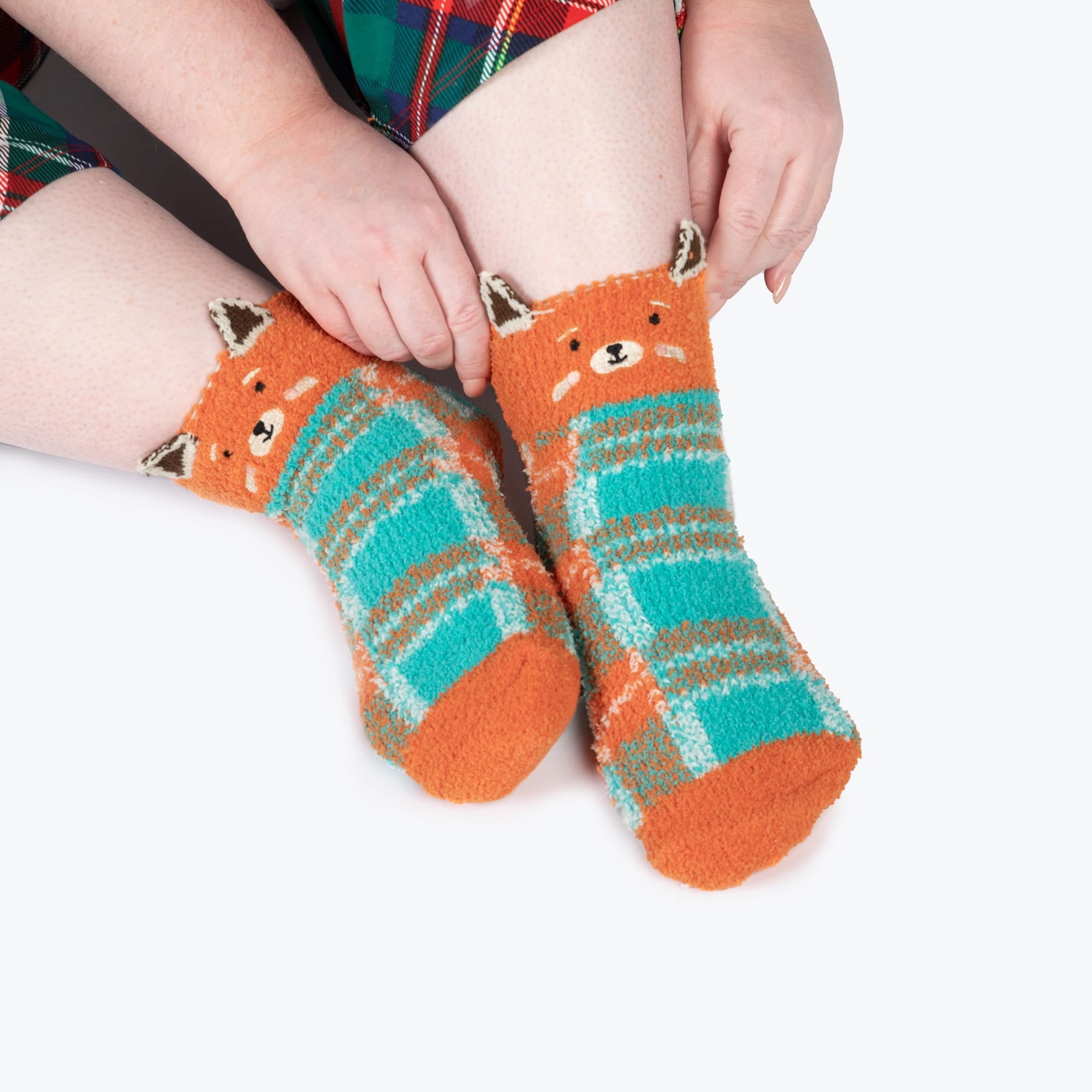 Trolley Friends Socks 2pk - RED PANDA - TrolleyFriends_Socks2pk_Panda_06