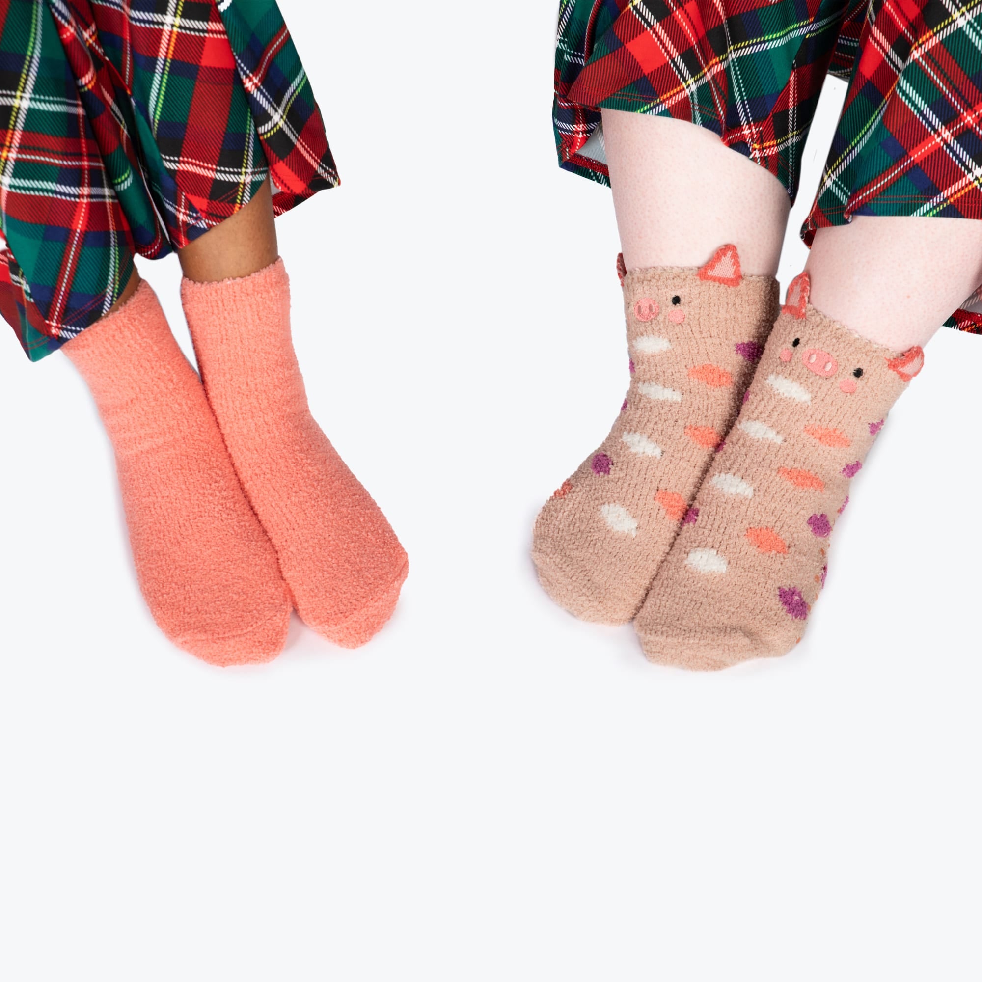 Trolley Friends Socks 2pk - PIG - TrolleyFriends_Socks2pk_Pig_09