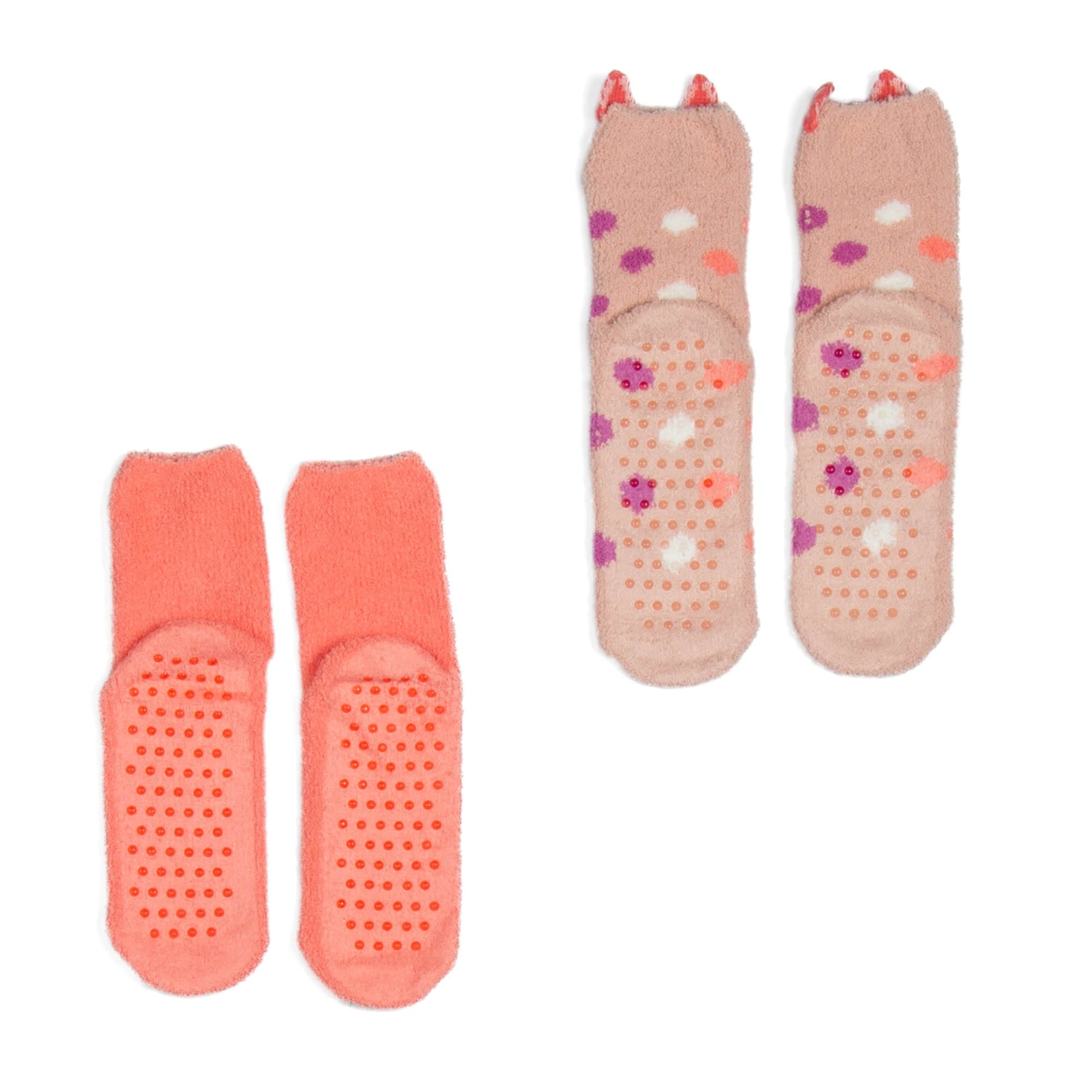 Trolley Friends Socks 2pk - PIG - TrolleyFriends_Socks2pk_Pig_Flatlay02