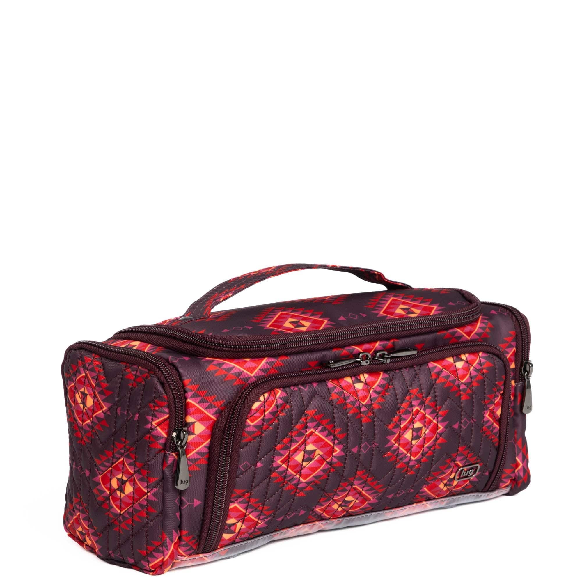 Guild Collection Classic Trolley Cosmetic Case - CRYSTAL HONEYCOMB MULTI - TrolleyMD_CrystalHoneycomMulti_02