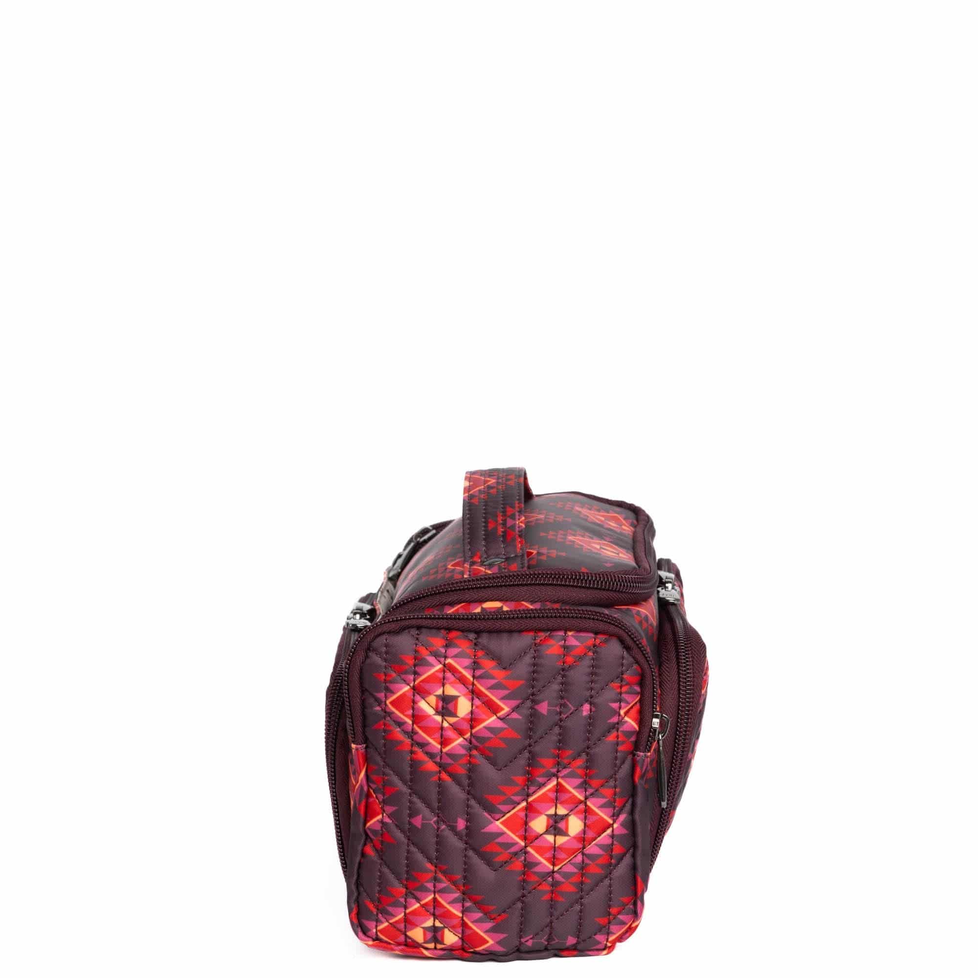 Guild Collection Classic Trolley Cosmetic Case - CRYSTAL HONEYCOMB MULTI - TrolleyMD_CrystalHoneycomMulti_03