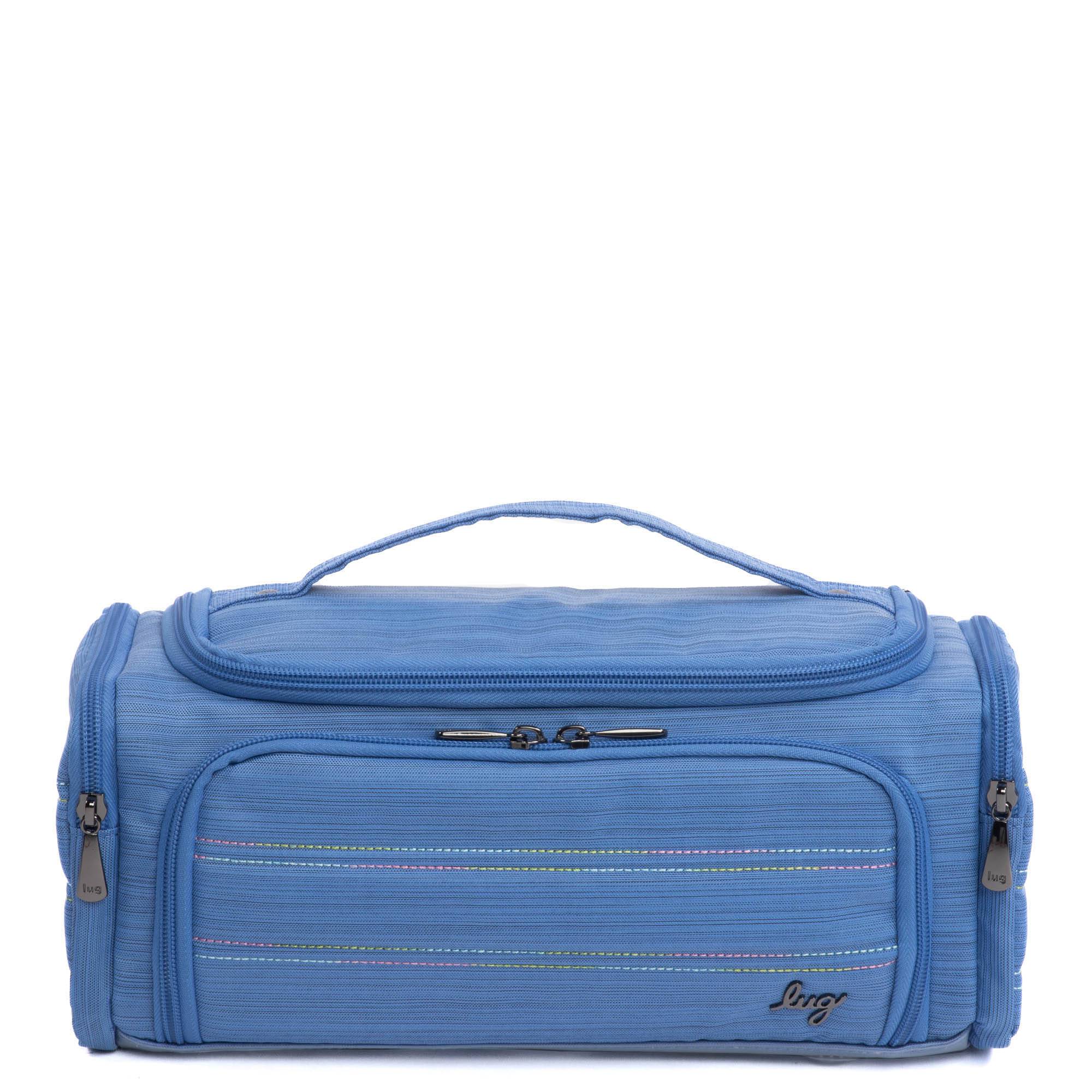 Trolley Cosmetic Case - BRUSHED MARINA ICEPOP STITCH - Trolley_BrushedMarinaWithIcepop_01