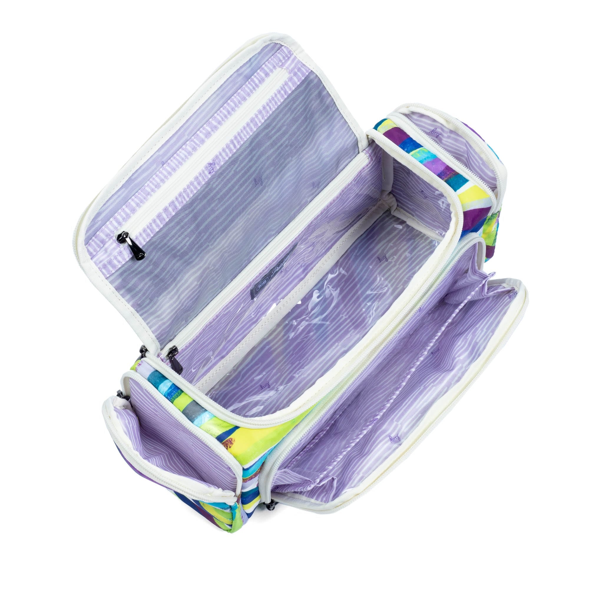 Trolley Cosmetic Case - BRUSHSTROKES MULTI - Trolley_BrushstrokesMulti_05