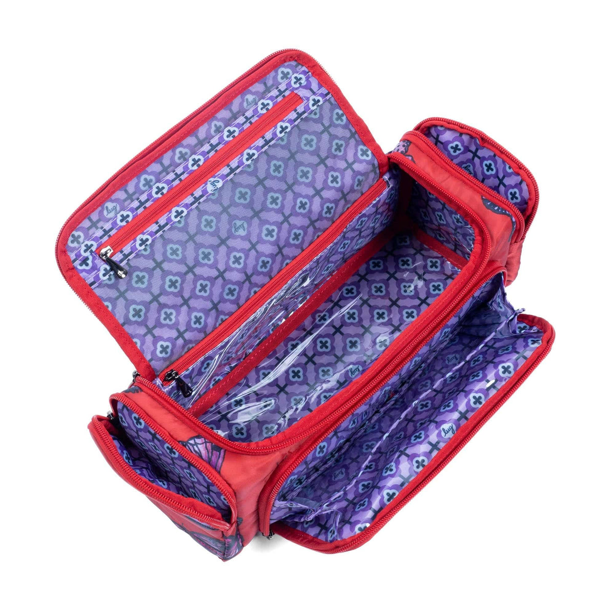 Trolley Cosmetic Case - BUTTERFLY POPPY - Trolley_ButterflyPoppy_05
