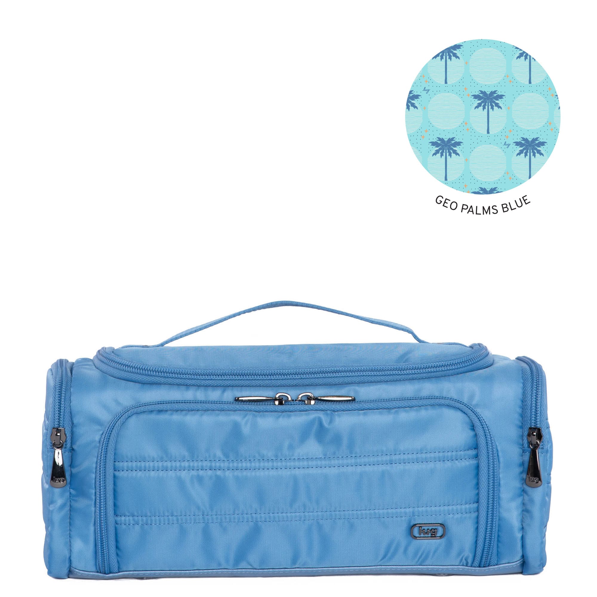 Trolley Cosmetic Case - COASTAL BLUE - Trolley_CoastalBlue