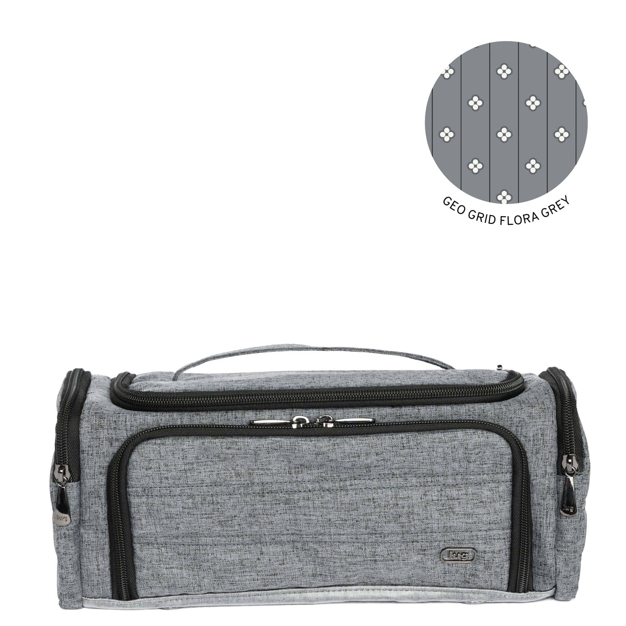 Trolley Cosmetic Case - HEATHER GREY 2 - Trolley_HeatherGrey
