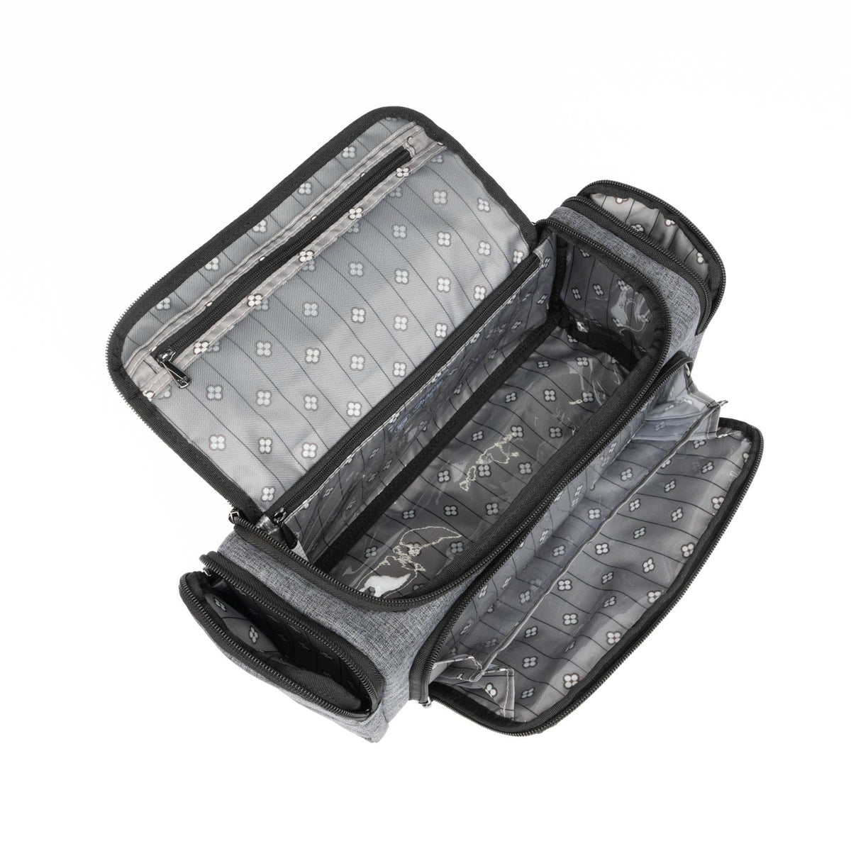 Trolley Cosmetic Case - HEATHER GREY 2 - Trolley_HeatherGrey_05_c1343e6a-6475-4f78-b783-5aa36c550602