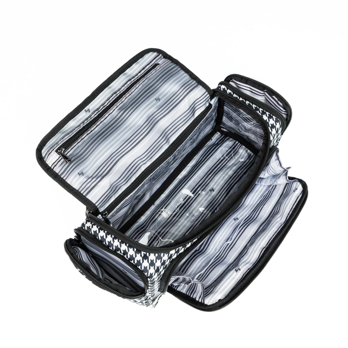 Trolley Cosmetic Case - MICRO HOUNDSTOOTH 2 - Trolley_Houndstooth_05_8f3d9948-e1be-40bc-9f43-79f1b2c7a634