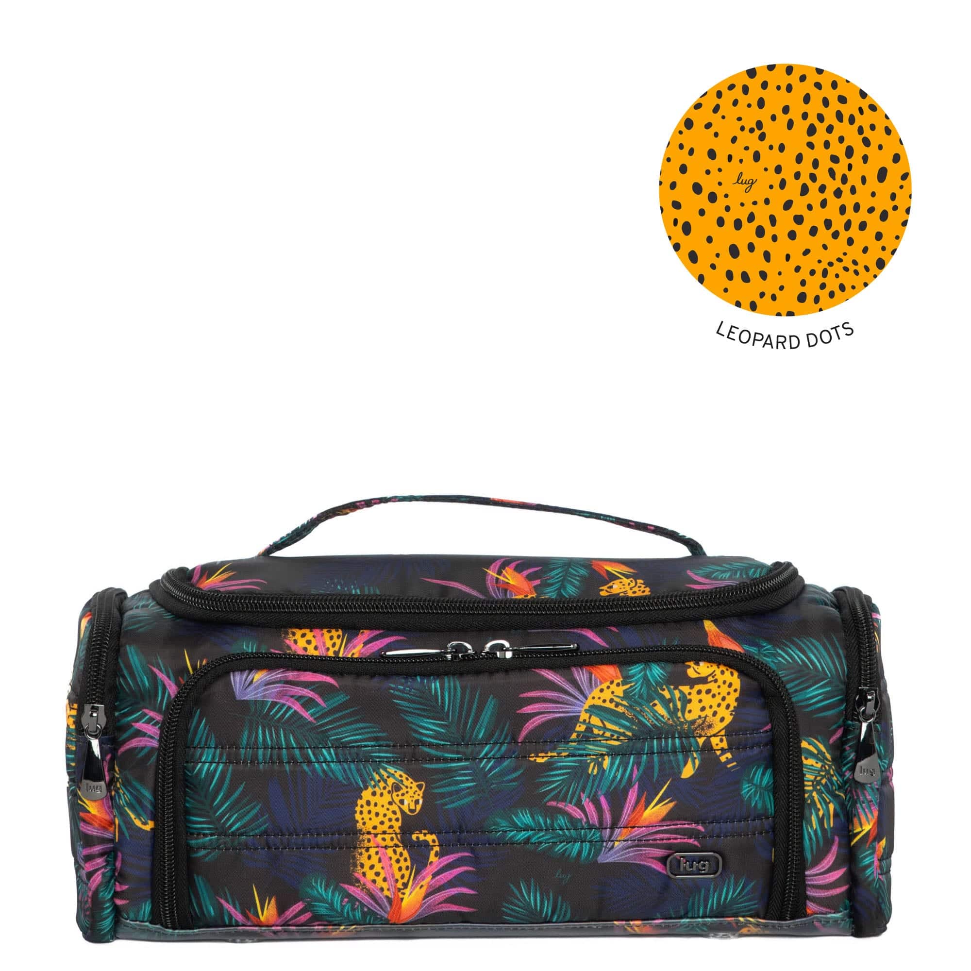 Trolley Cosmetic Case - LUXE LEOPARD BLACK - Trolley_LuxeLeopardBlack