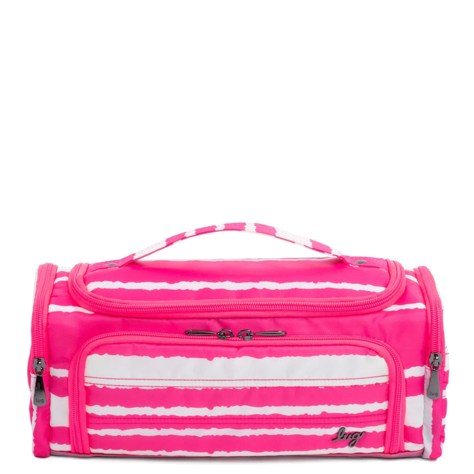 Trolley Cosmetic Case - MAGENTA STRIPE - Trolley_MagentaStripe_01