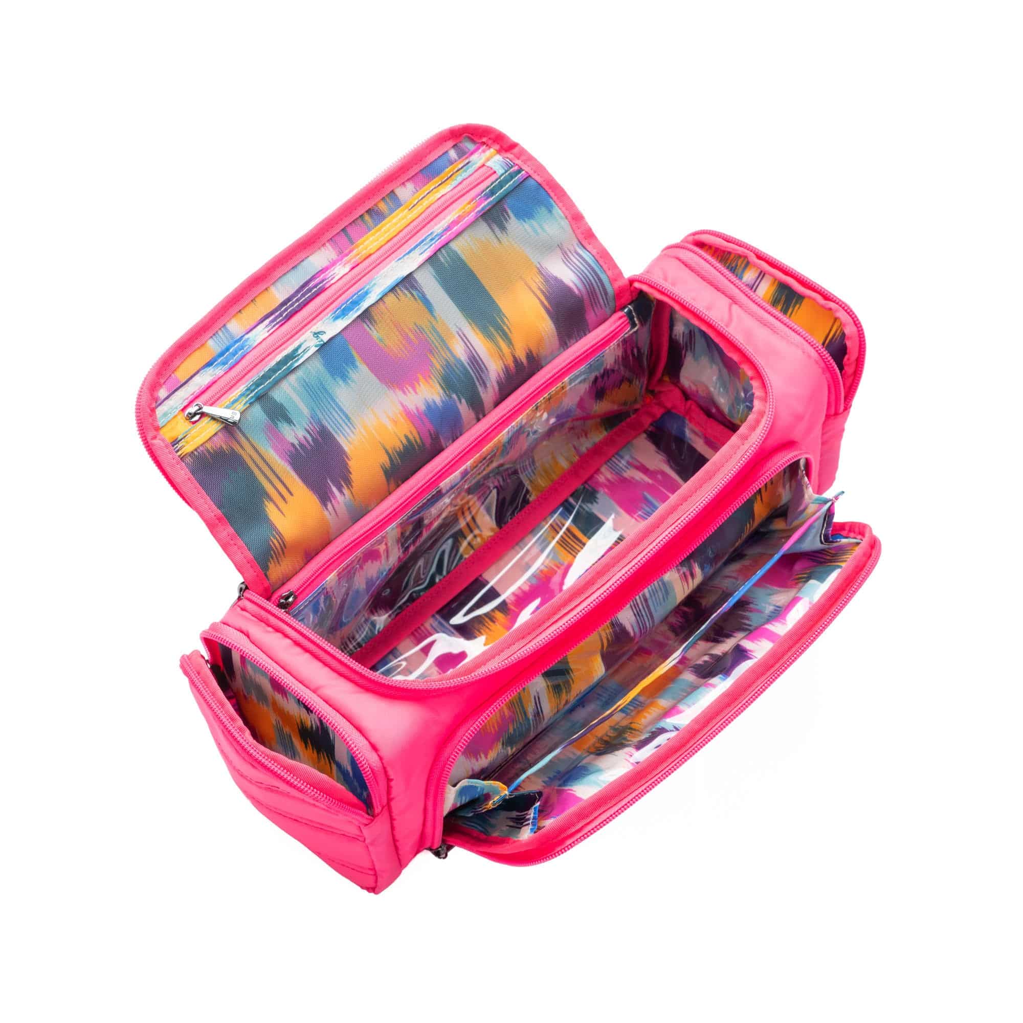 Trolley Cosmetic Case - MAGENTA 2 - Trolley_Magenta_05