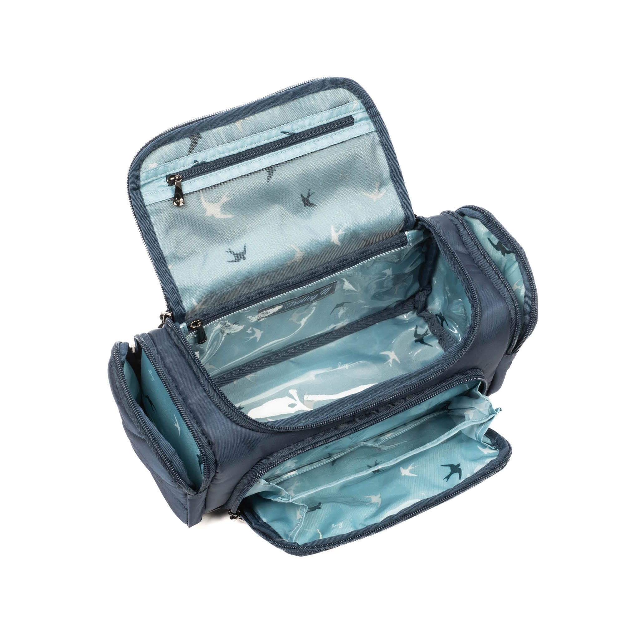 Trolley Medium Cosmetic Case - INDIGO BLUE - Trolley_Medium_IndigoBlue_05