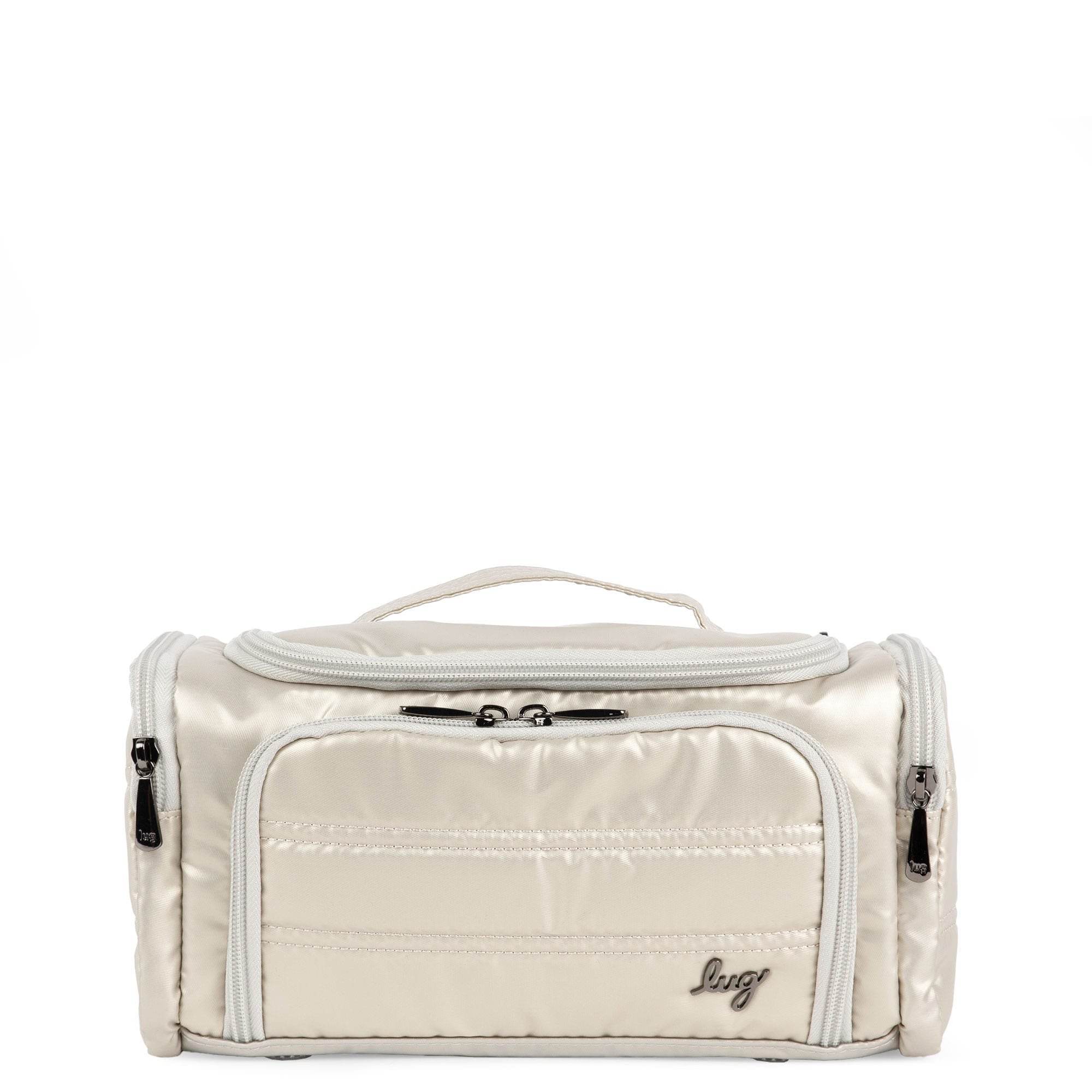 Trolley Medium Cosmetic Case - METALLIC CHAMPAGNE - Trolley_Medium_MetallicChampagne_01