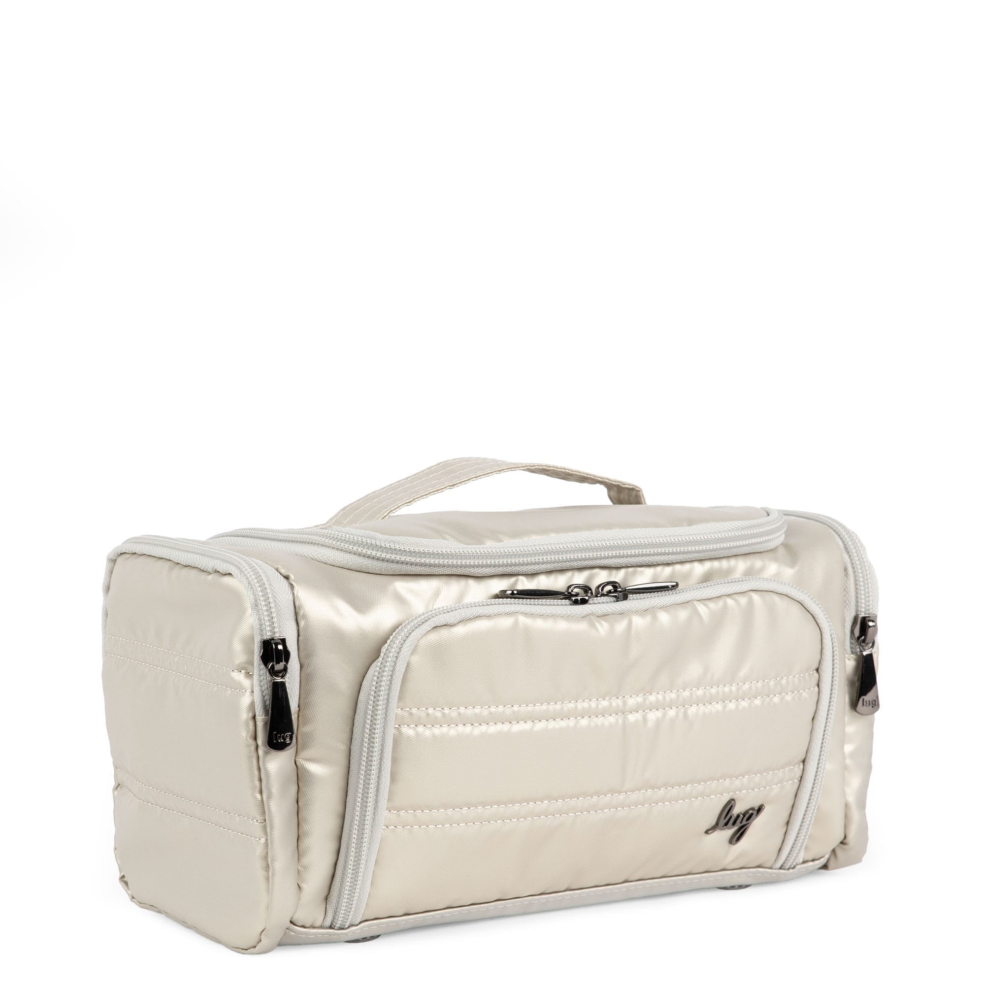 Trolley Medium Cosmetic Case - METALLIC CHAMPAGNE - Trolley_Medium_MetallicChampagne_02