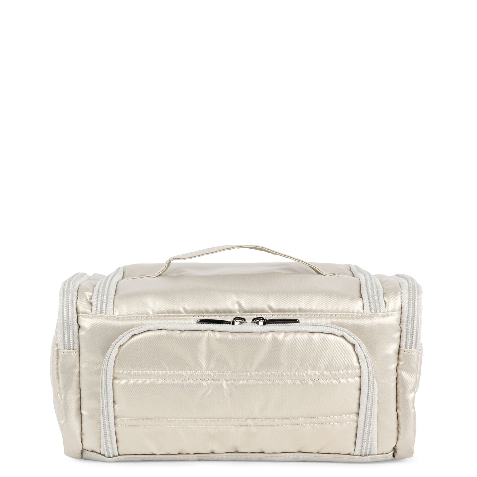 Trolley Medium Cosmetic Case - METALLIC CHAMPAGNE - Trolley_Medium_MetallicChampagne_04
