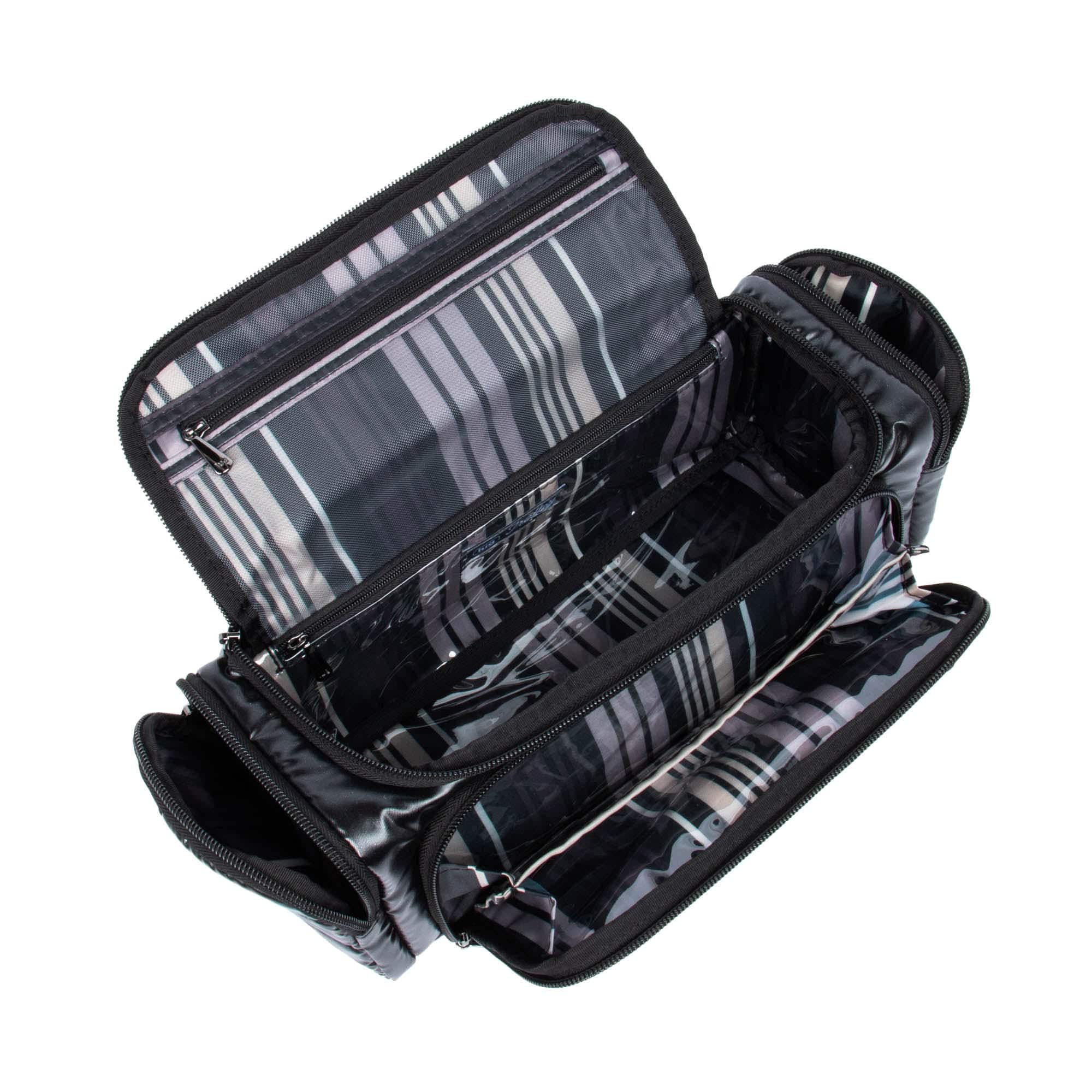 Trolley Cosmetic Case - METALLIC BLACK - Trolley_MetallicBlack_05