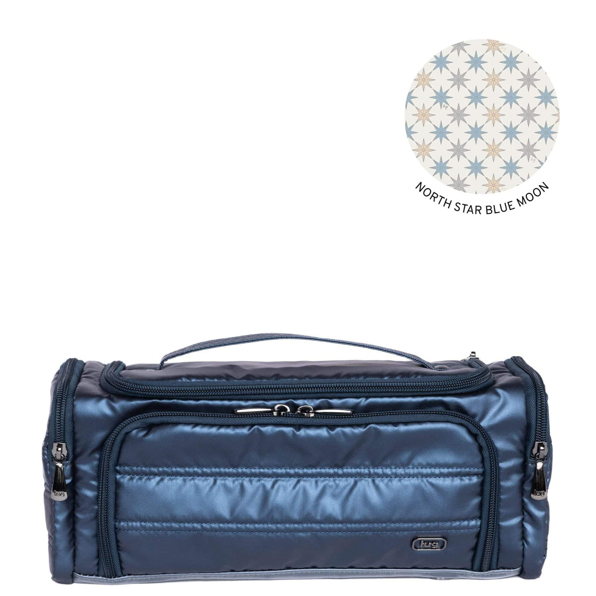 Trolley Cosmetic Case - METALLIC INDIGO - Trolley_MetallicIndigo
