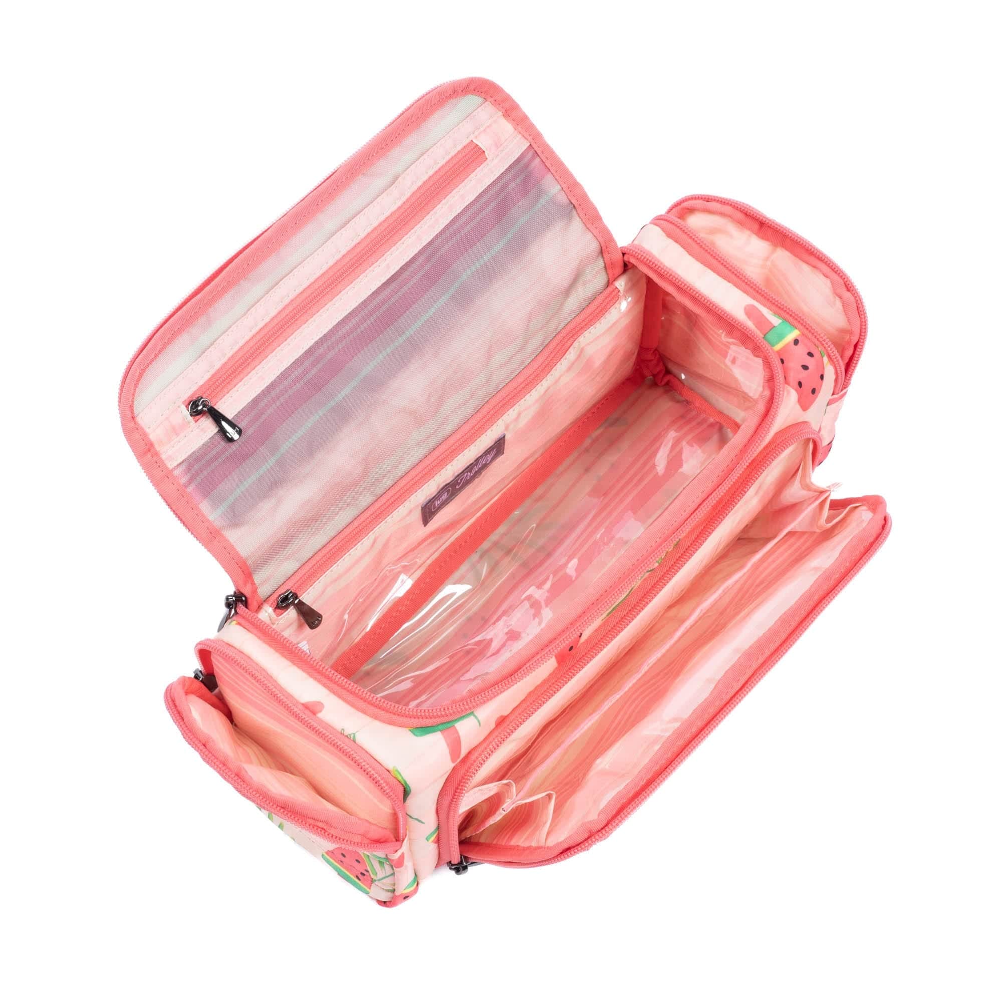 Trolley Cosmetic Case - POPSICLE PINK - Trolley_PopsiclePink_05