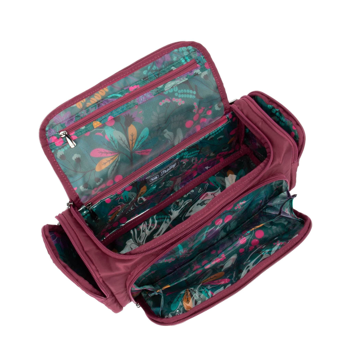 Trolley Cosmetic Case - RASPBERRY - Trolley_Raspberry_05